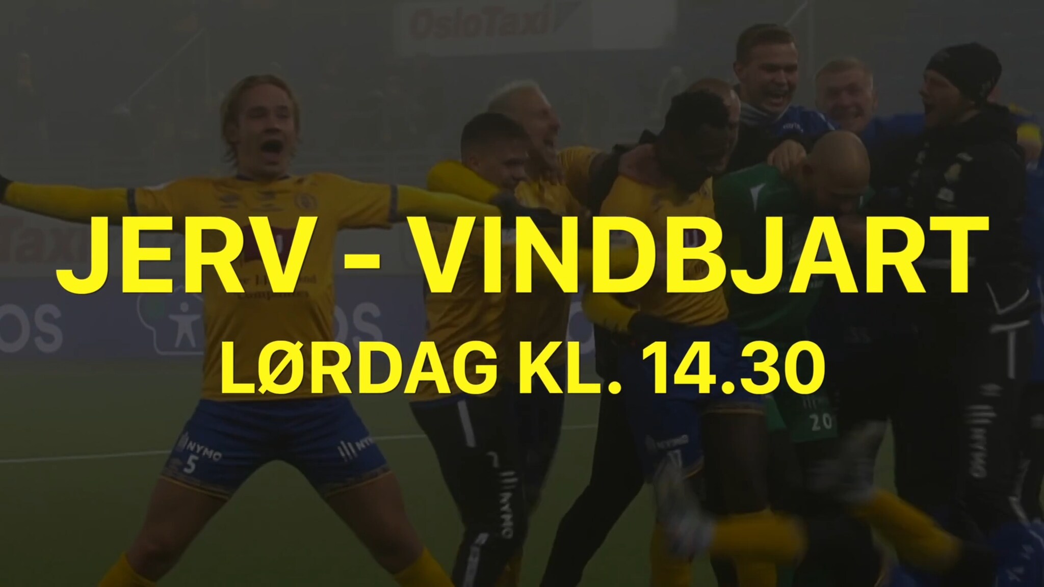 Se Jerv - Vindbjart lørdag kl. 14.30 på fvn.no