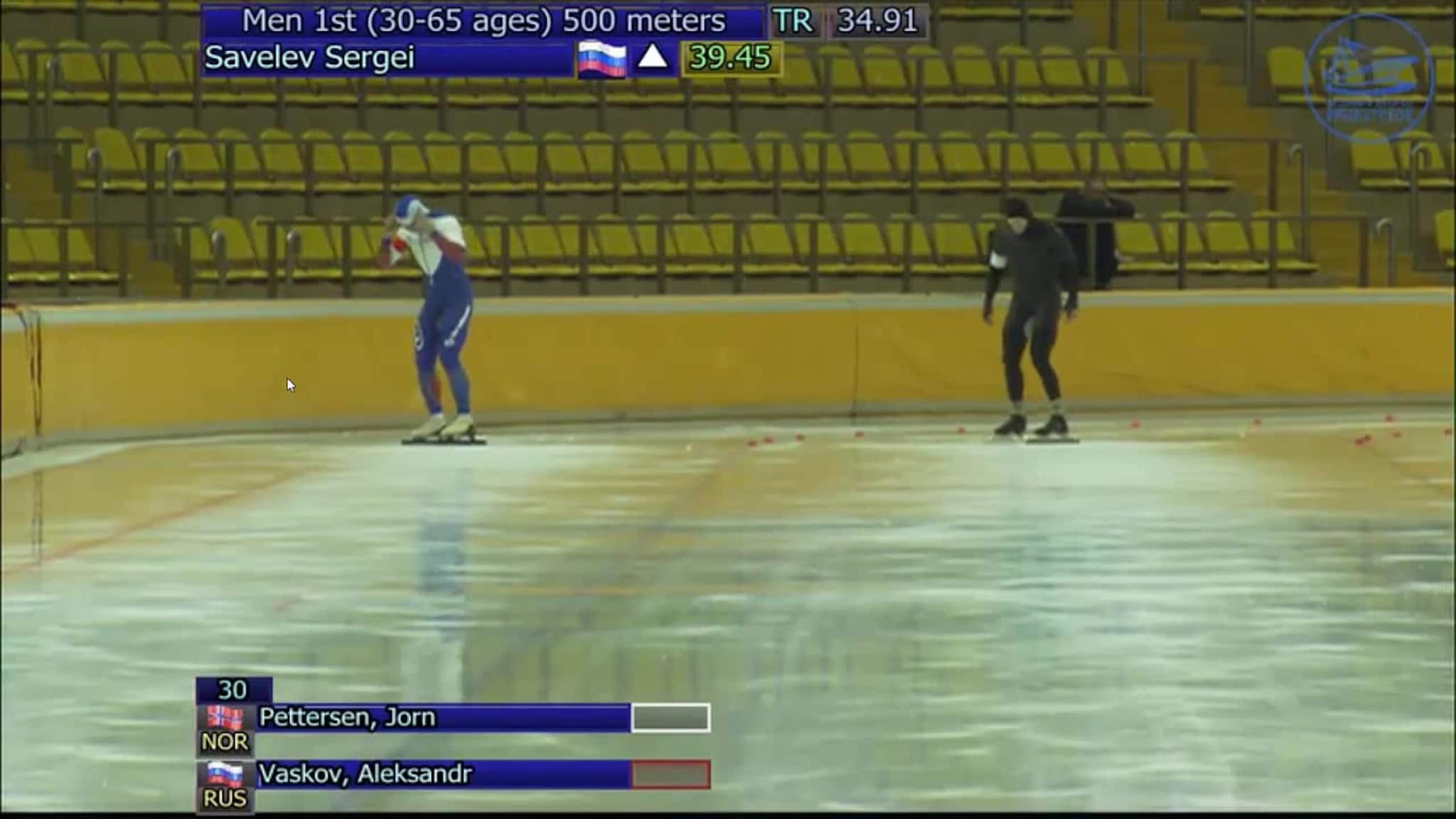 Jørn Pettersen - 500 meter i masters-VM
