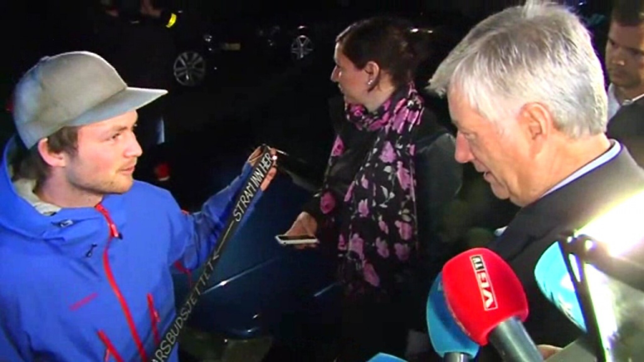 Legger fram statsbudsjettet