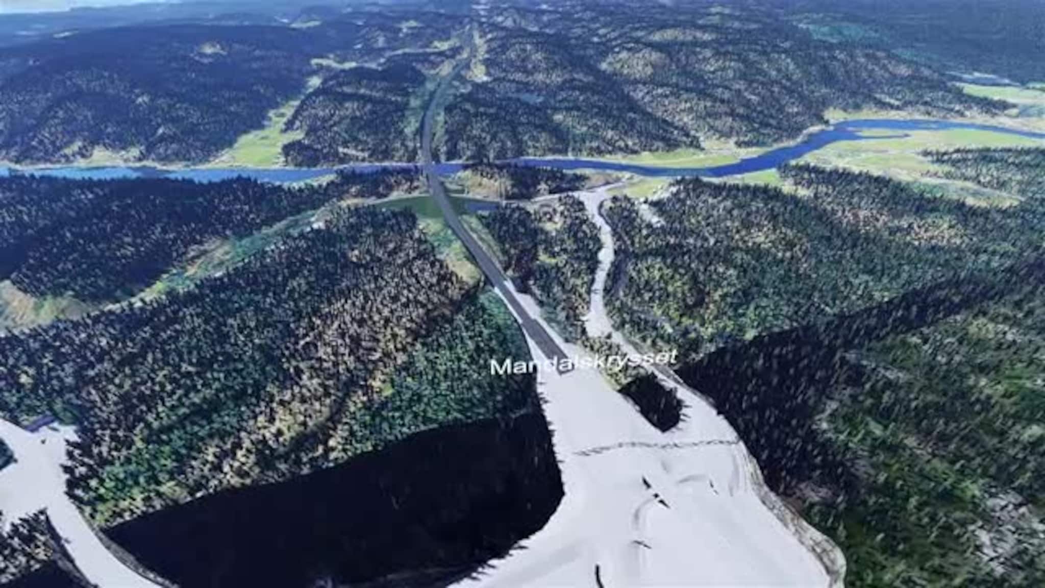 Tiltaksfilm E39 Mandal - Lyngdal øst