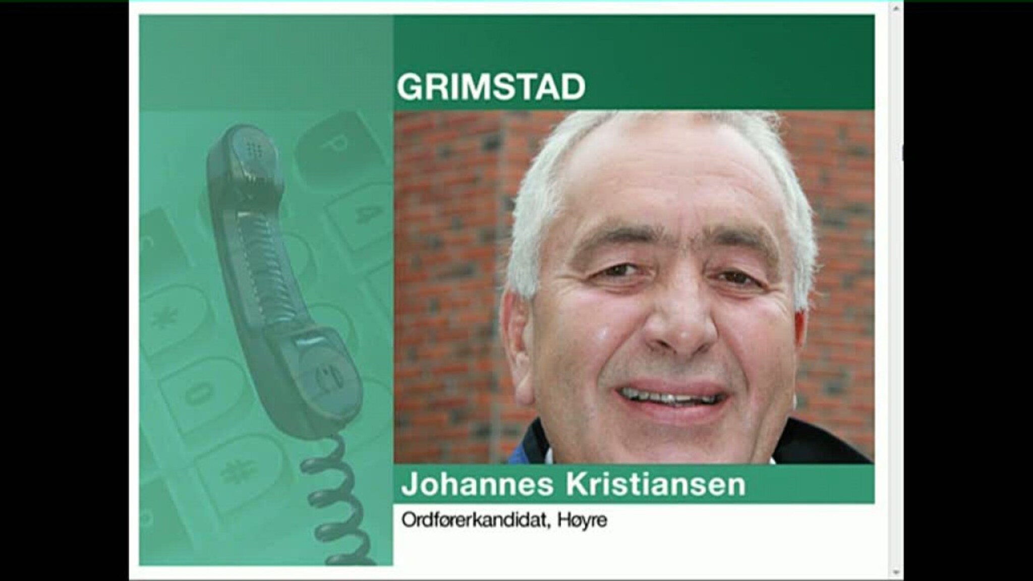 Grimstad: Høyre vil ikke leke med Venstre