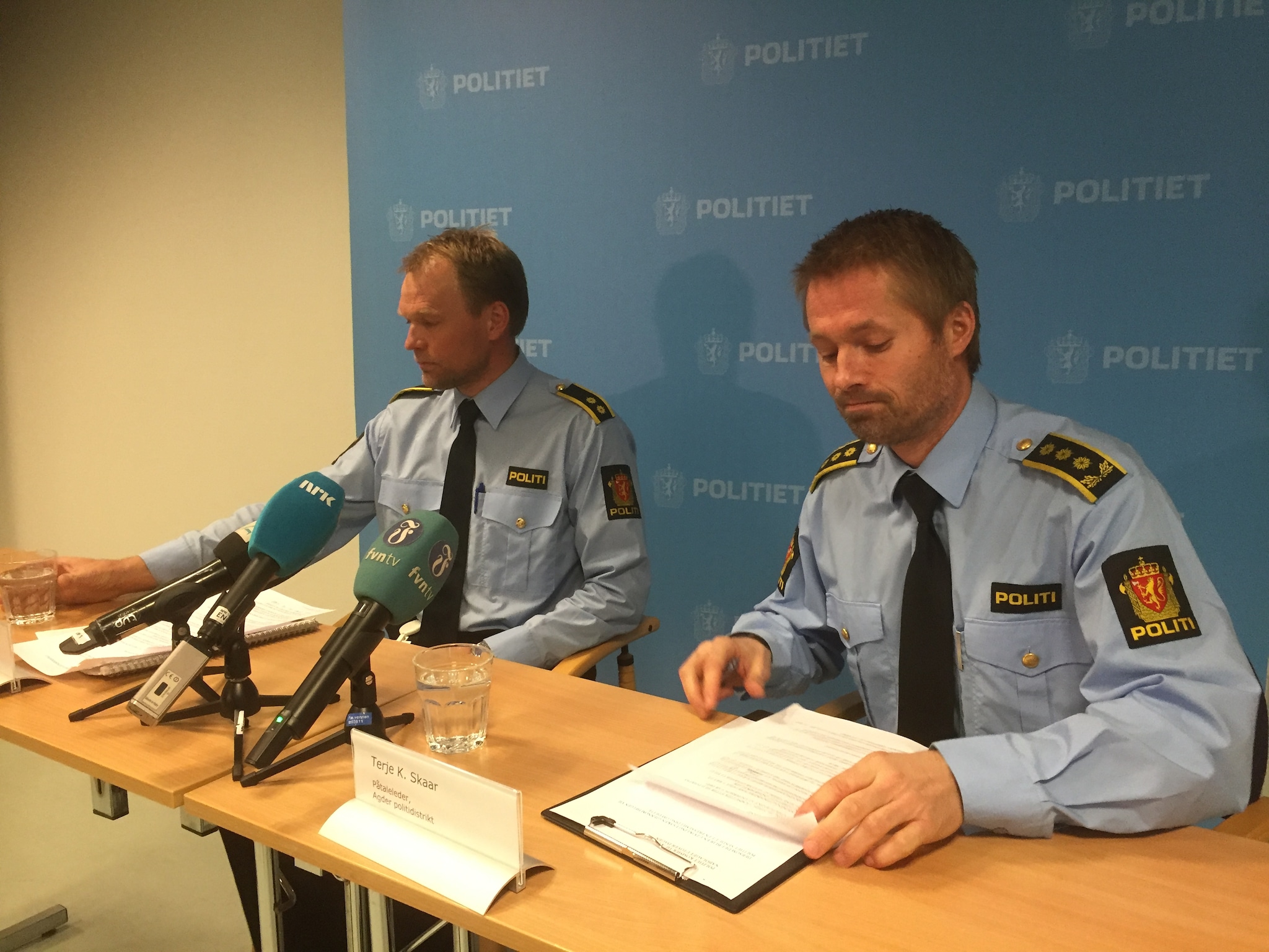 Se politiets pressekonferanse etter drapet