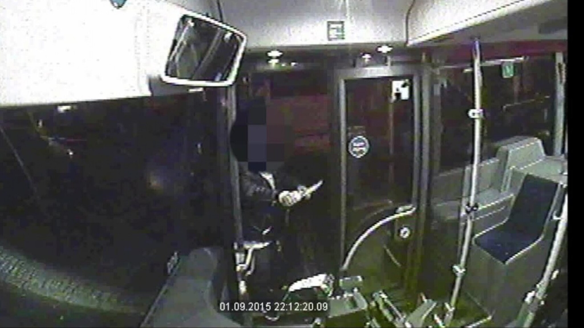 Bussjåfør truet med kniv