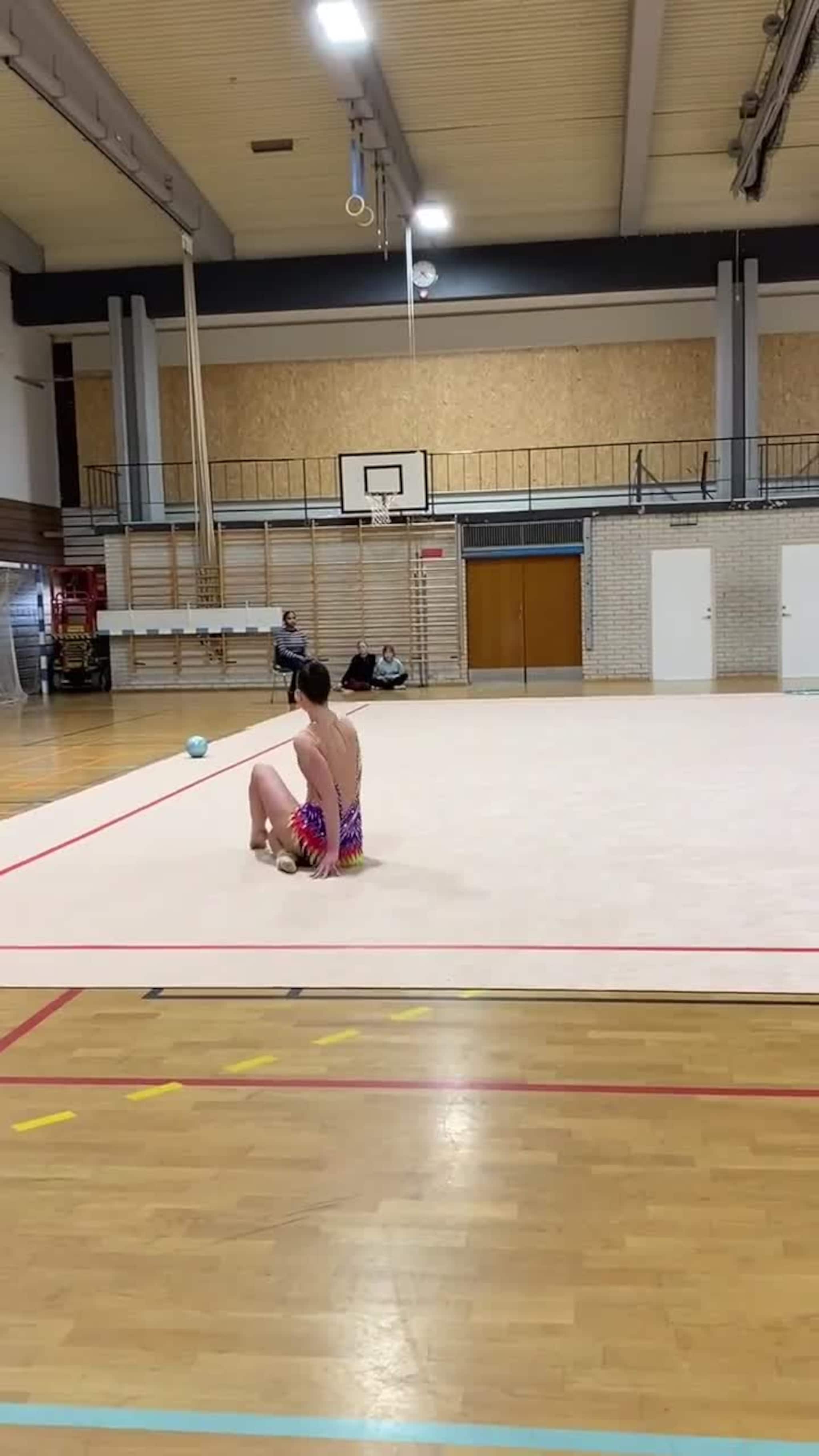 Sigrid Romsaas i aksjon i RG
