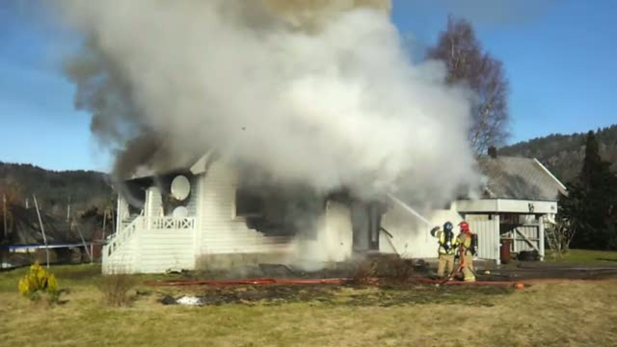 Husbrann ved Brennåsen