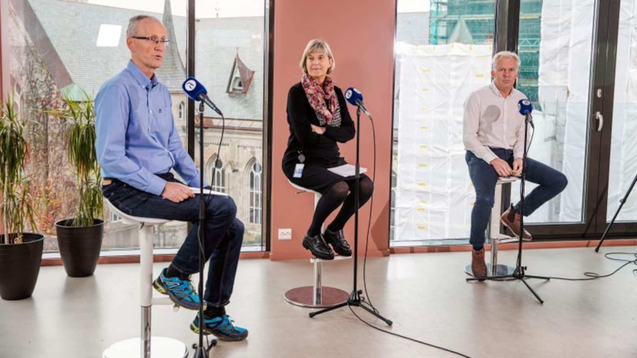 Se tv-sending om koronasituasjonen