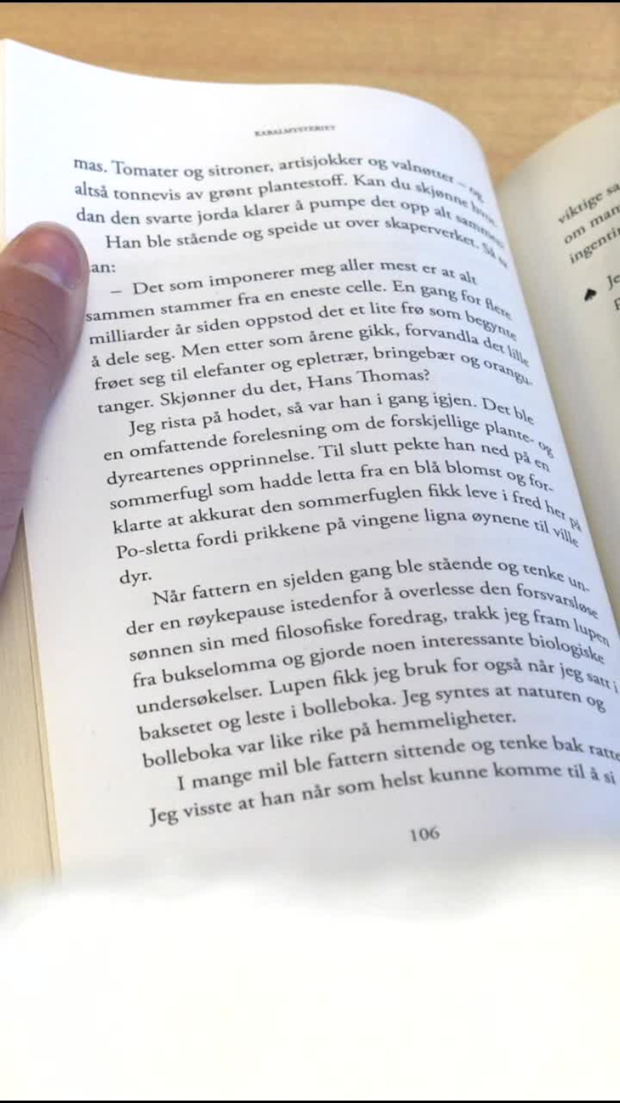 nærbilde av boka til Anne høyde.m4v