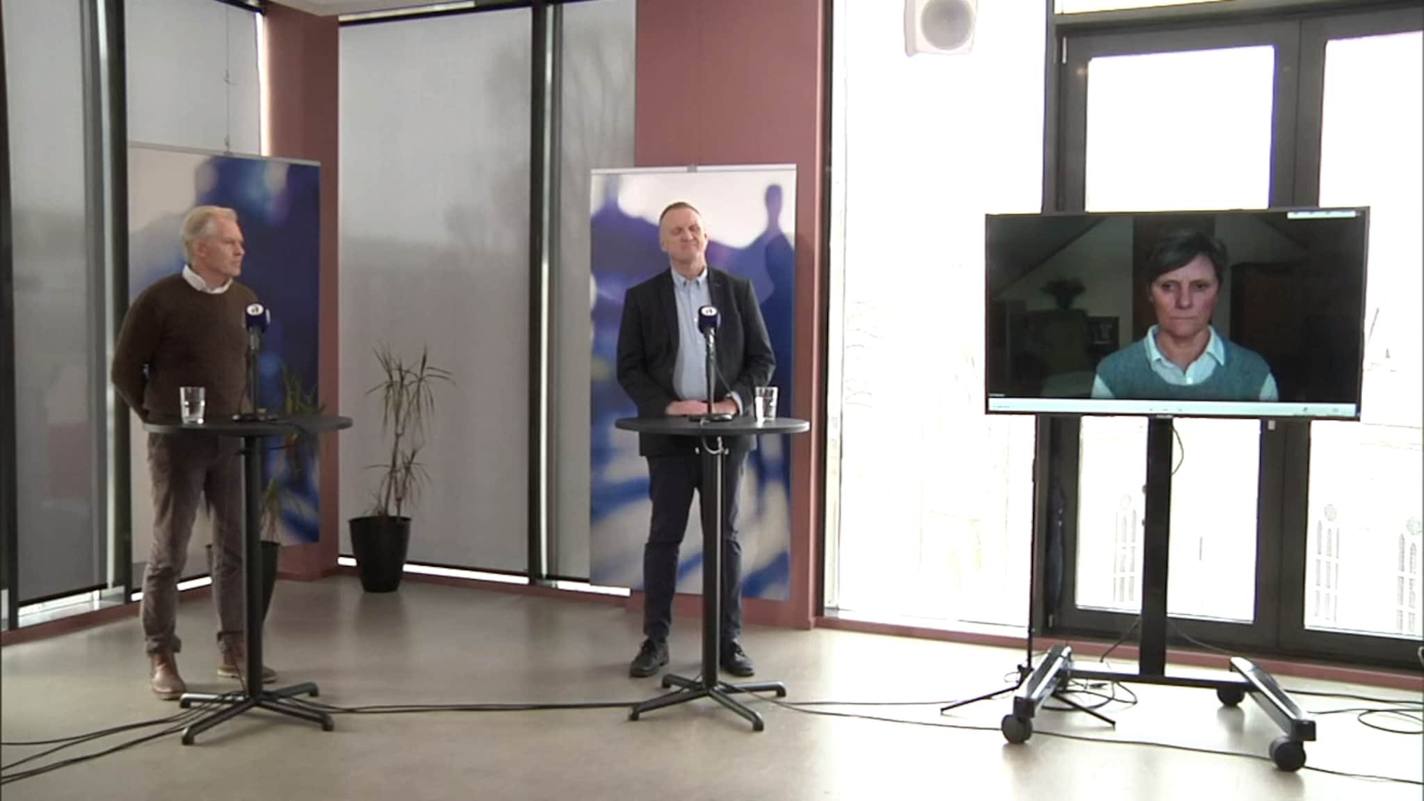 Se direktesending om korona i opptak