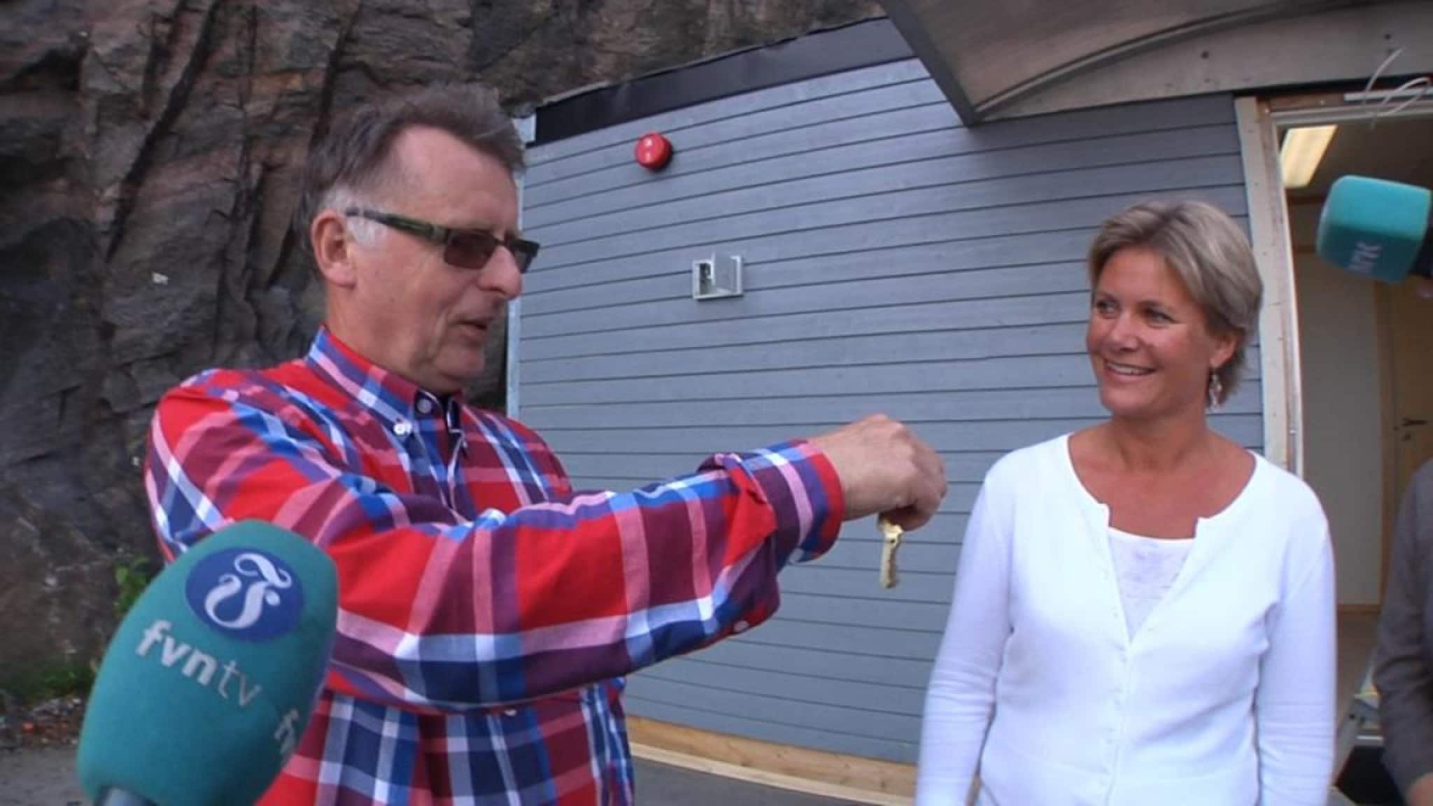 Her åpnes tiggerbrakken