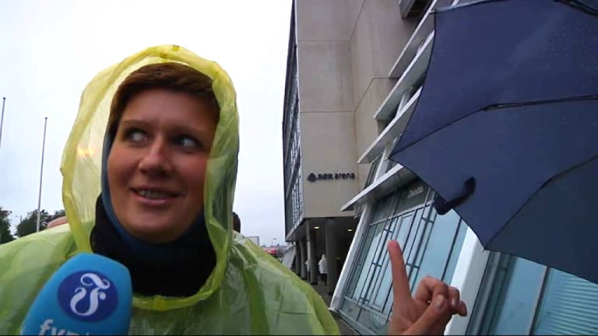 Stemning før konserten