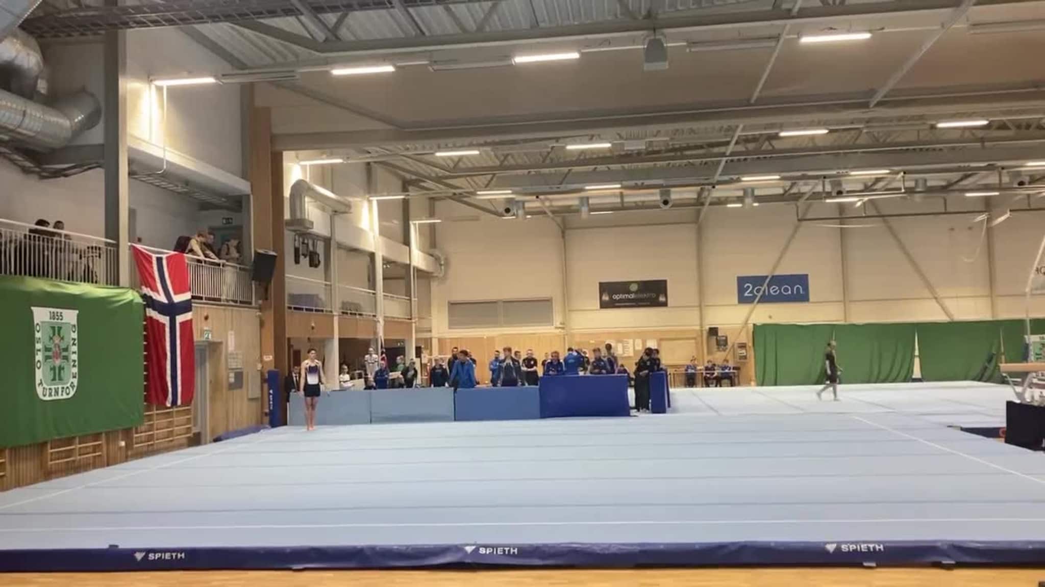 Brian Rugland i frittstående i junior-NM