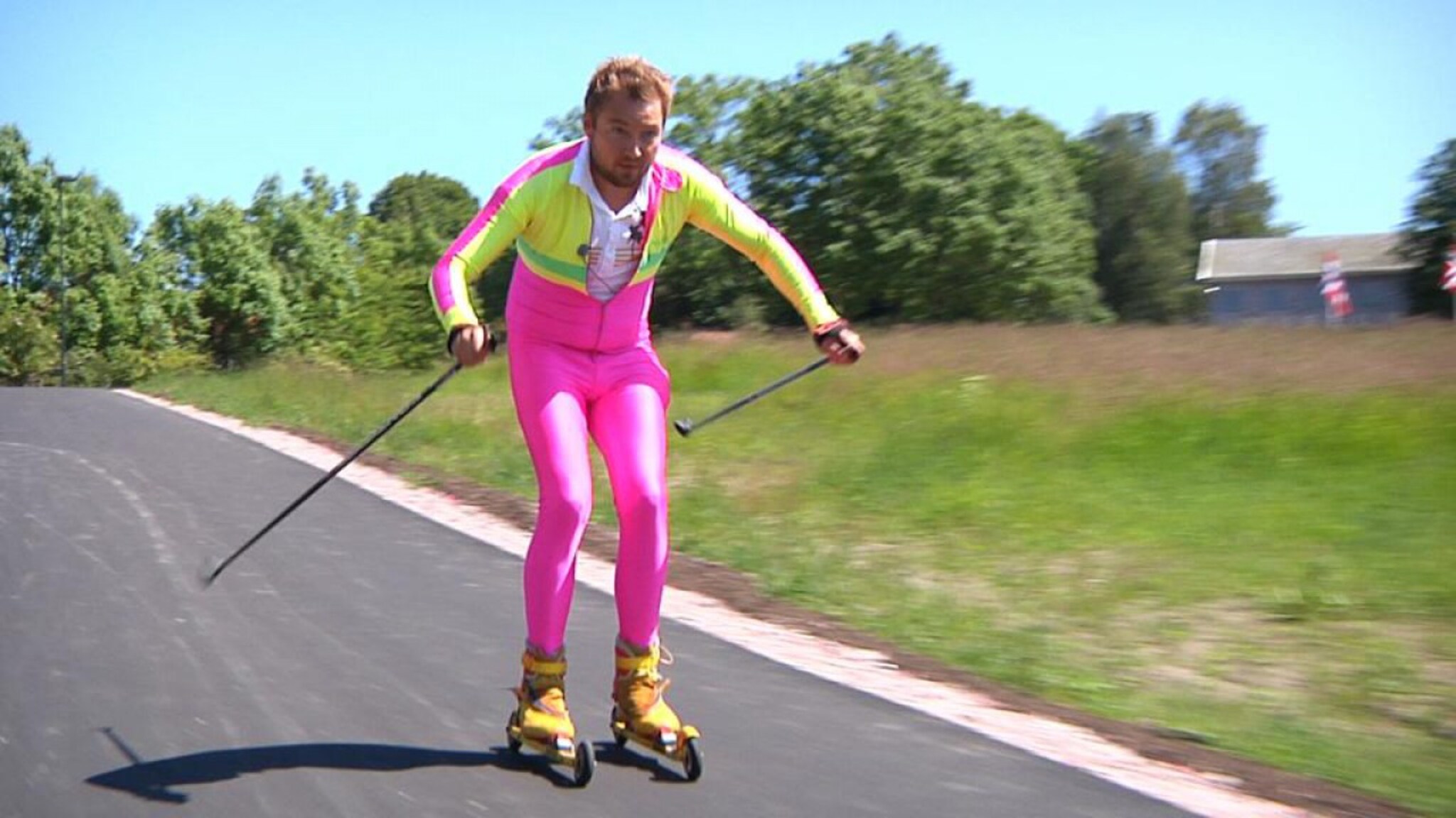 Jim tester flerbruksløypa