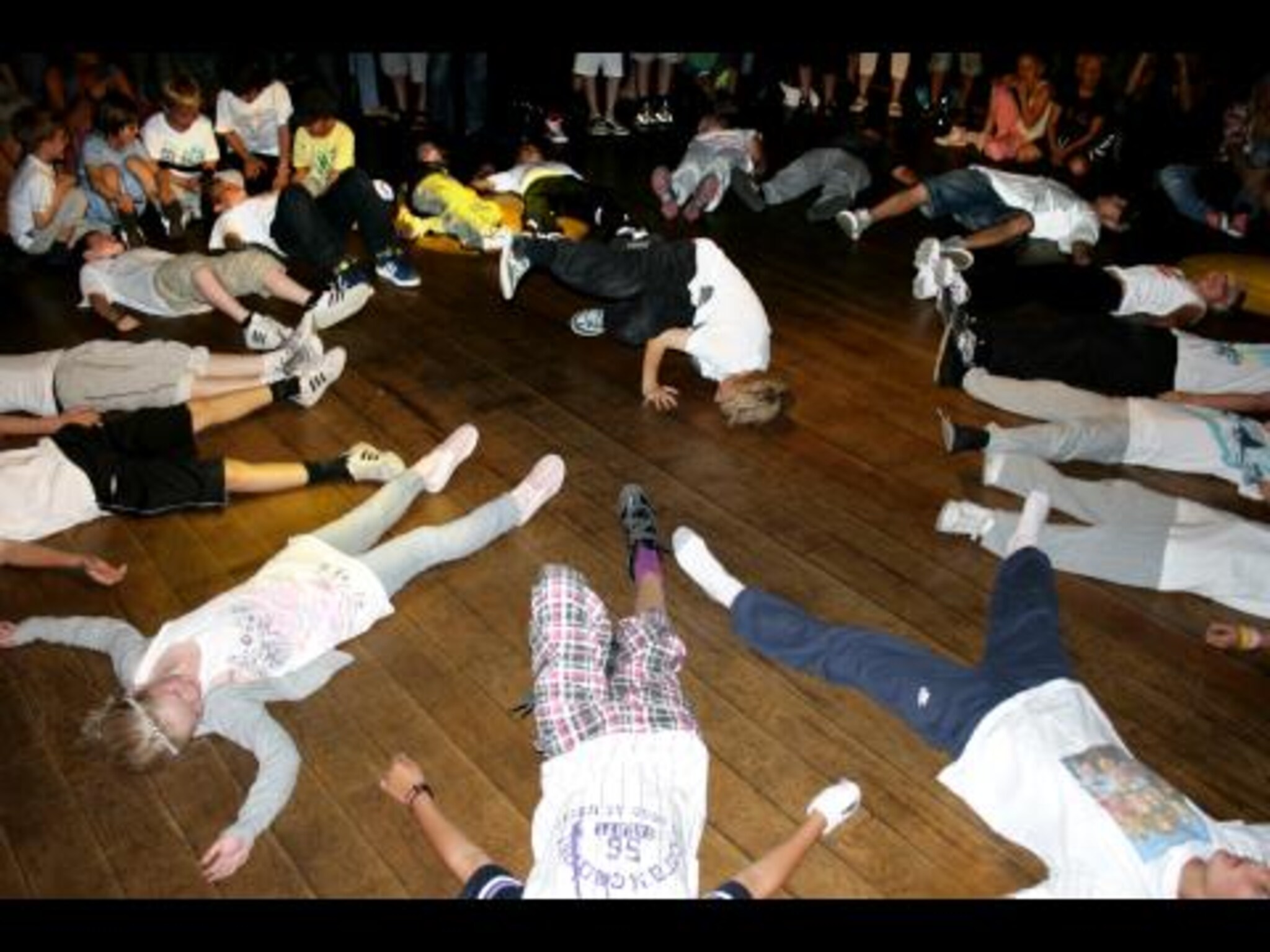 Danseavslutning på Samsen