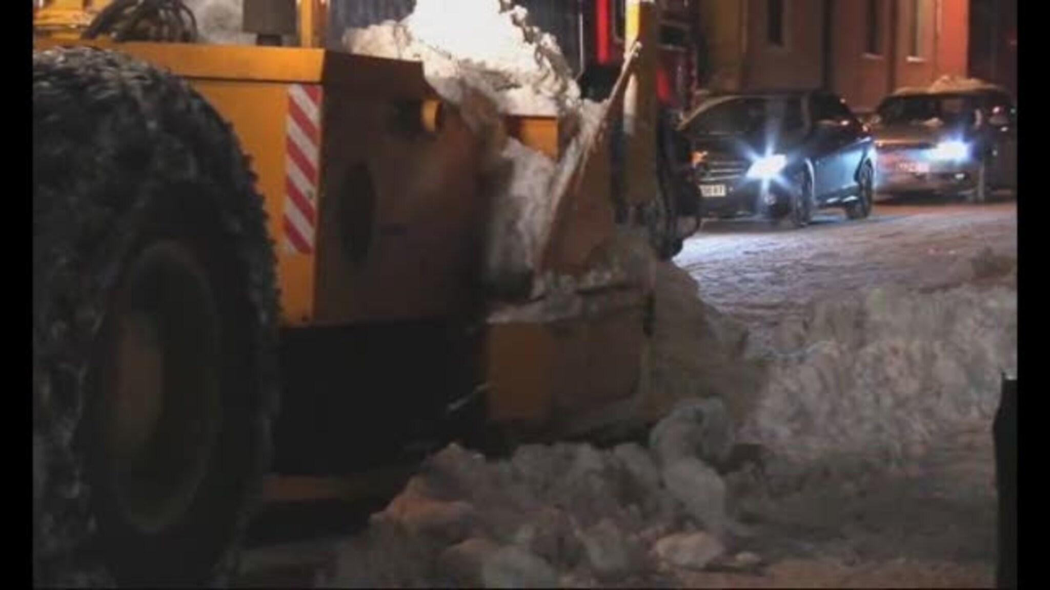 Snørydding i Kvadraturen