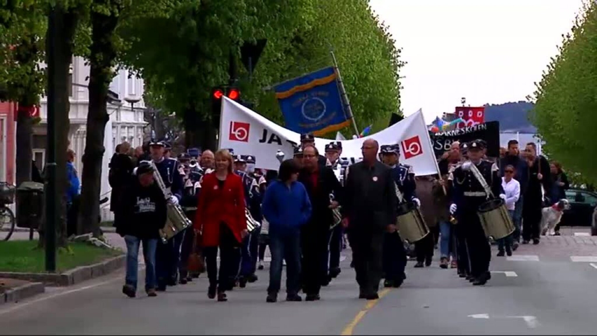 1.mai-toget i Kristiansand