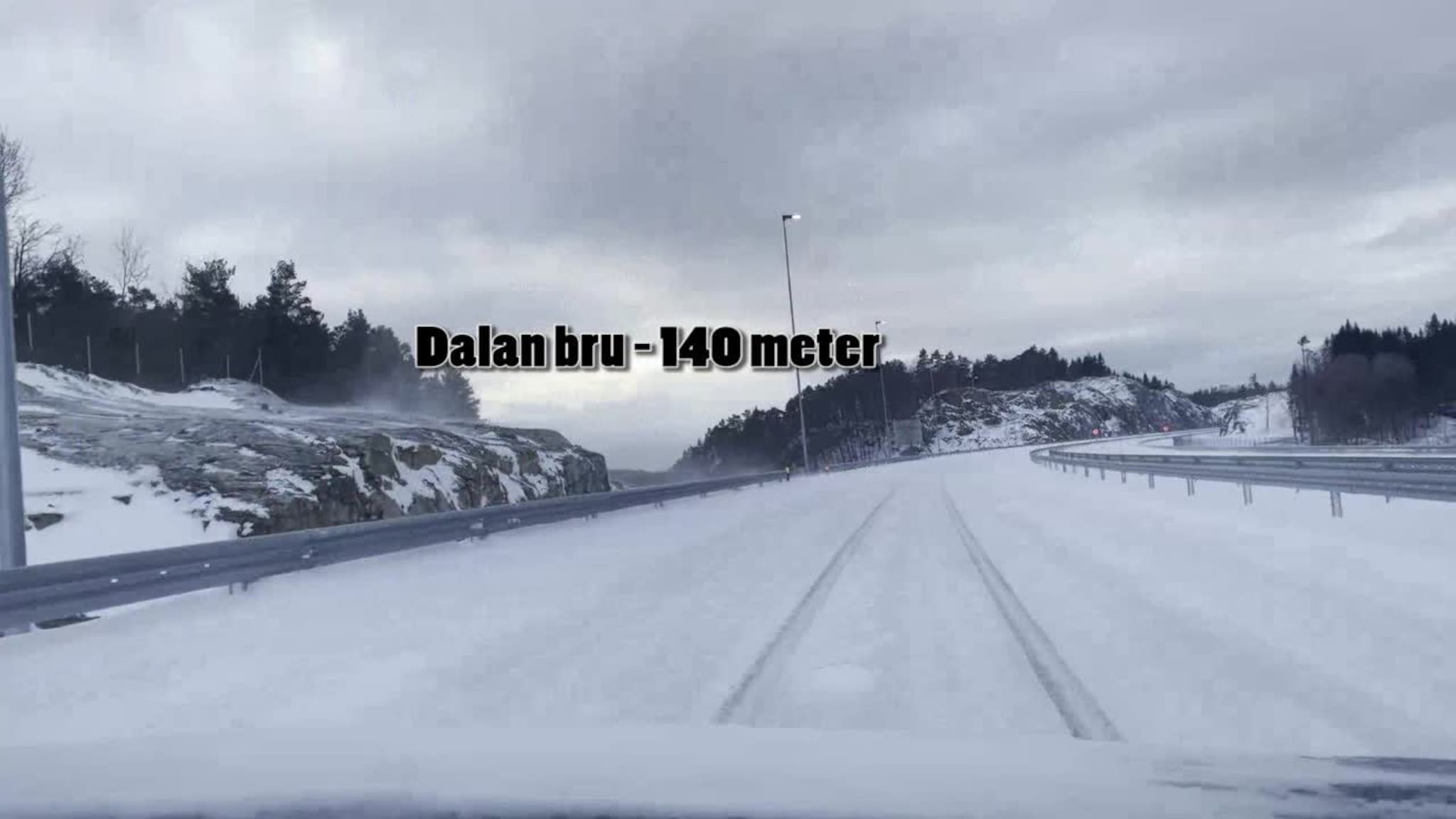 Se ny E 39 fra Døle bru til Ime i Mandal