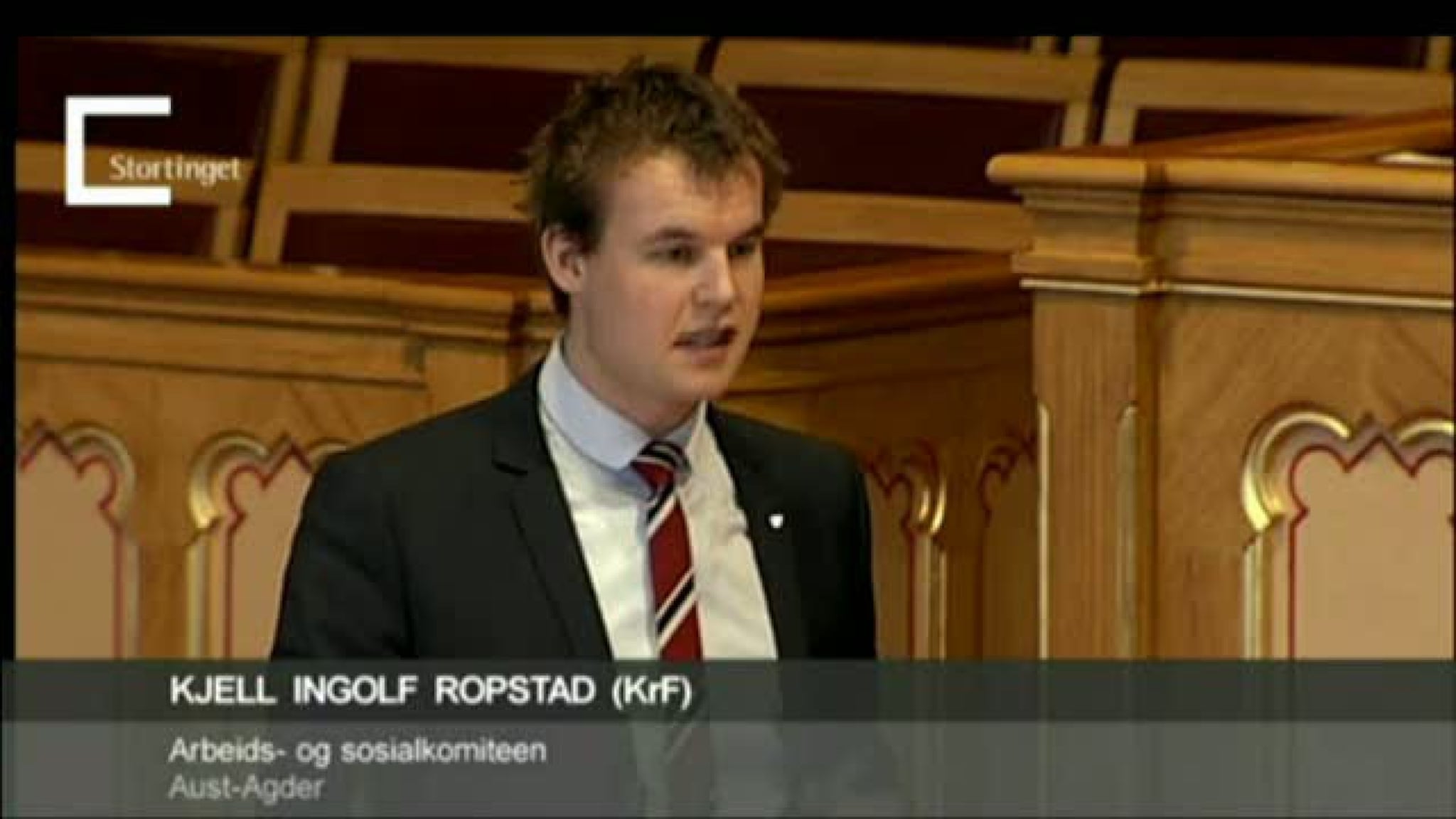 Ropstad i spørretimen