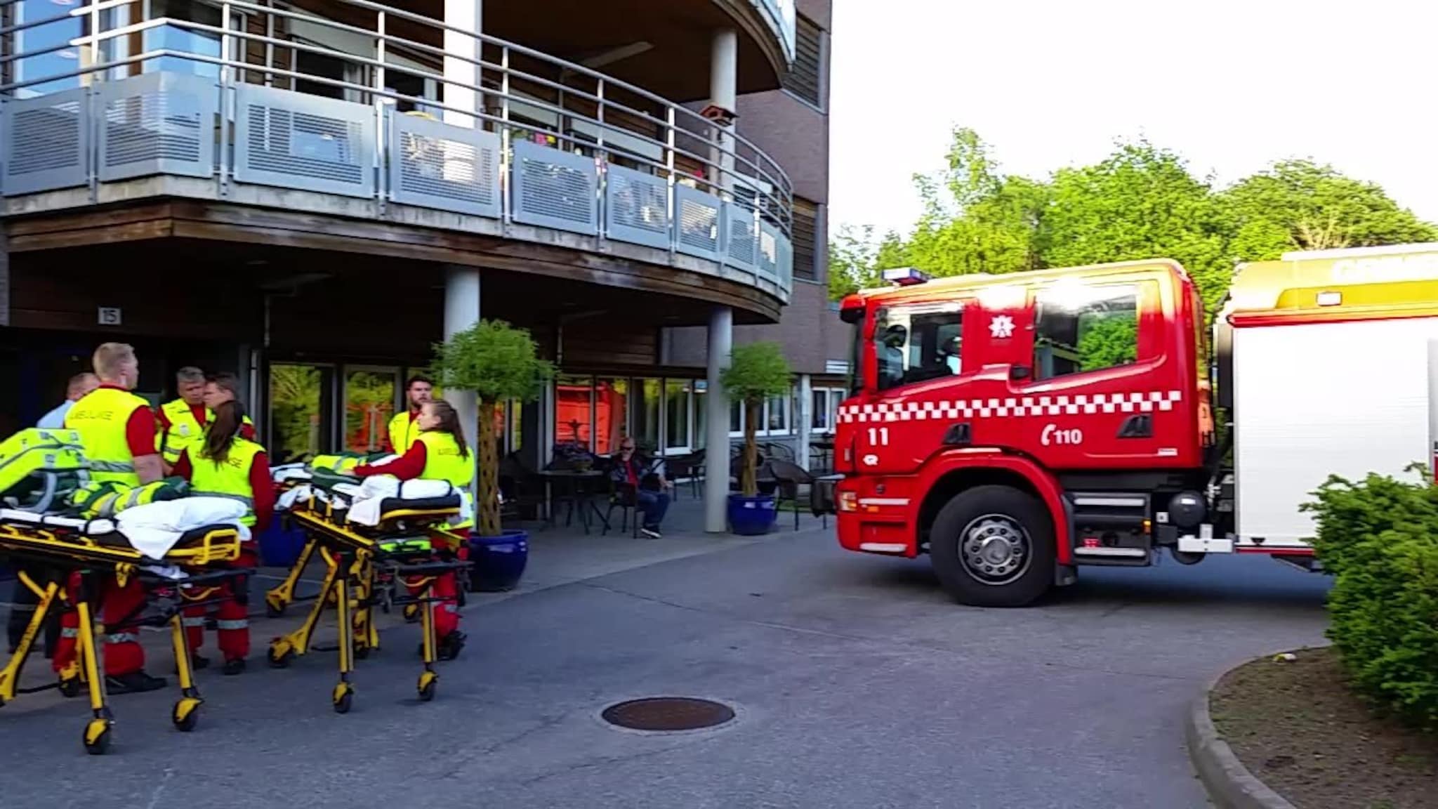 Brann på sykehjem
