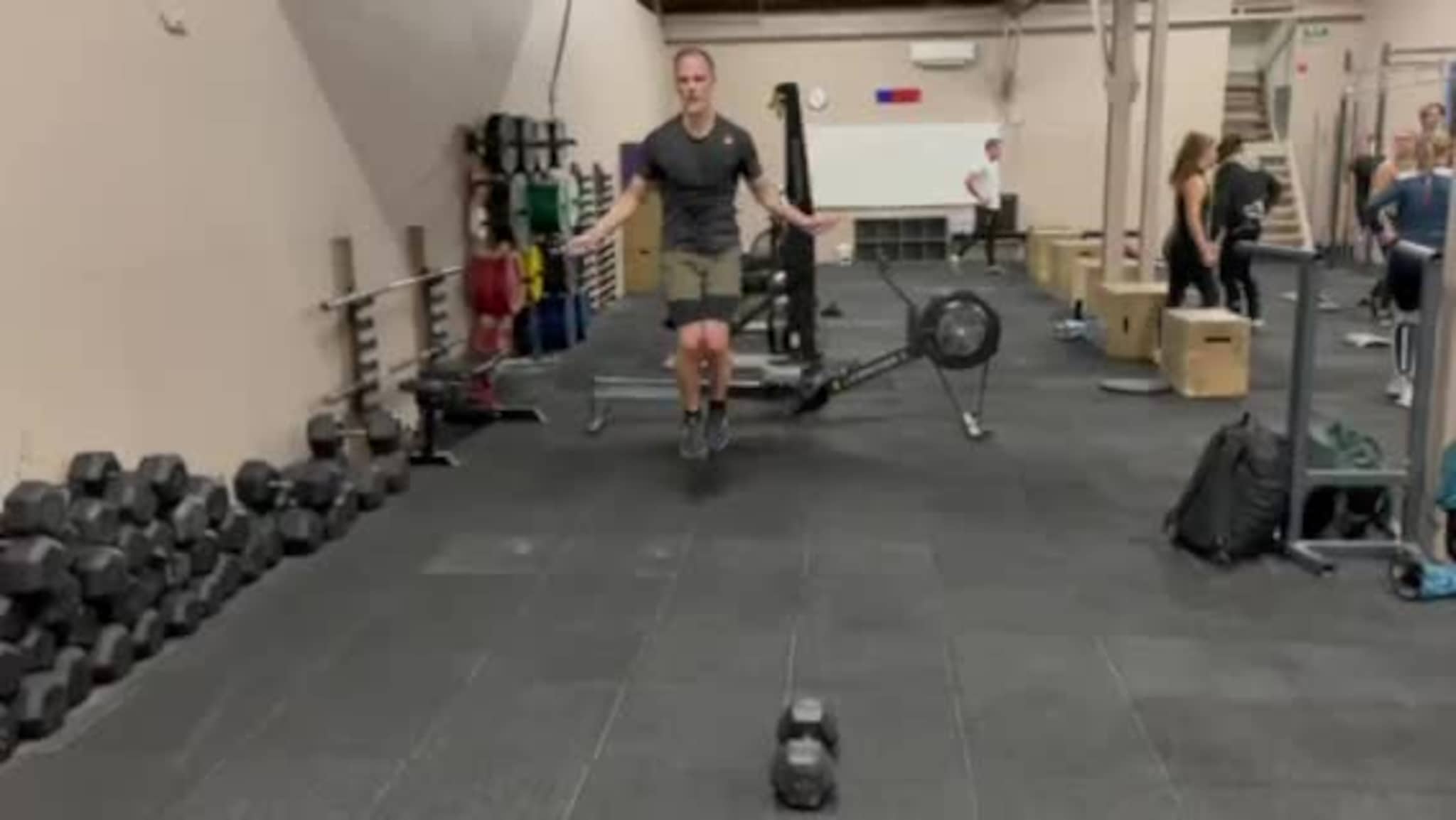 Kjell Ingvar Torvik trener crossfit