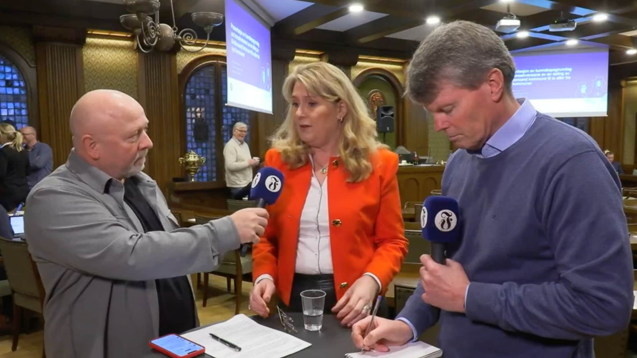 Statsforvalter Gina Lund etter fremleggingen av rapport