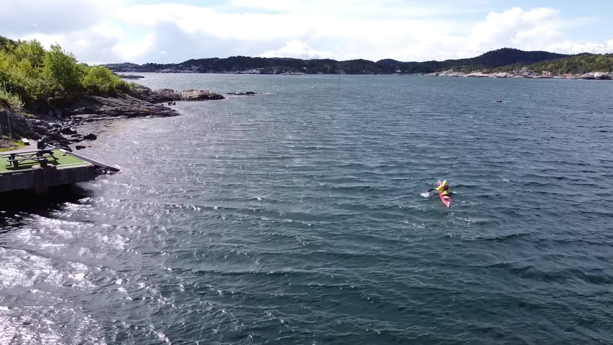 Daniel Salbu padler Norge rundt 2