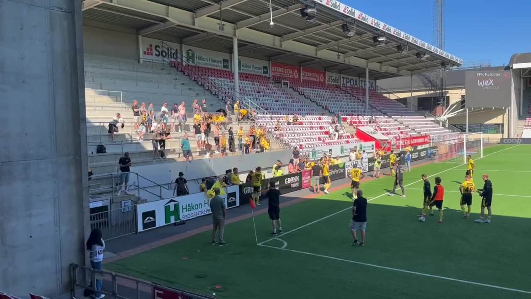 Sinte supportere etter nytt Start-tap