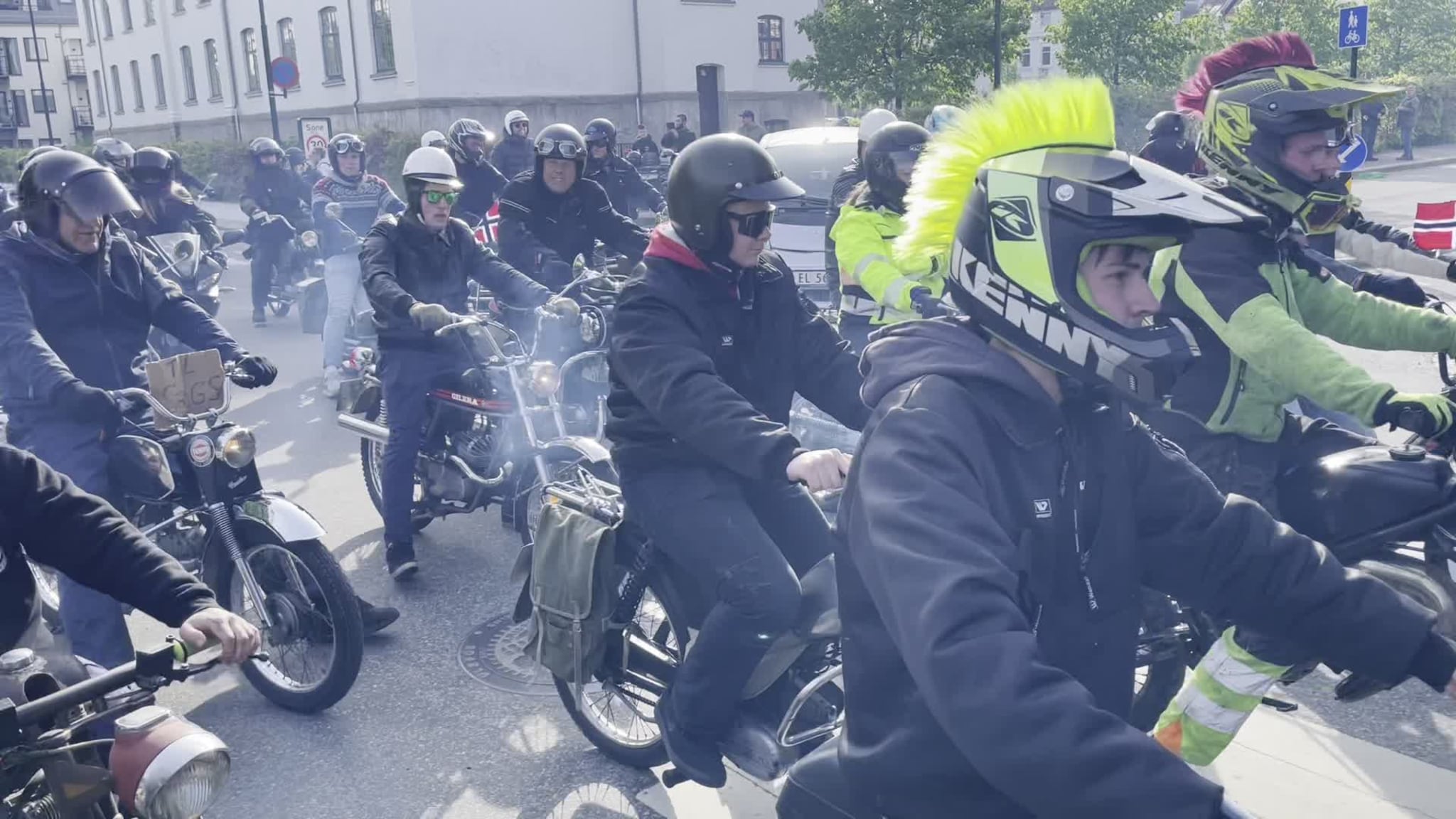 Mopedtreff i Kristiansand