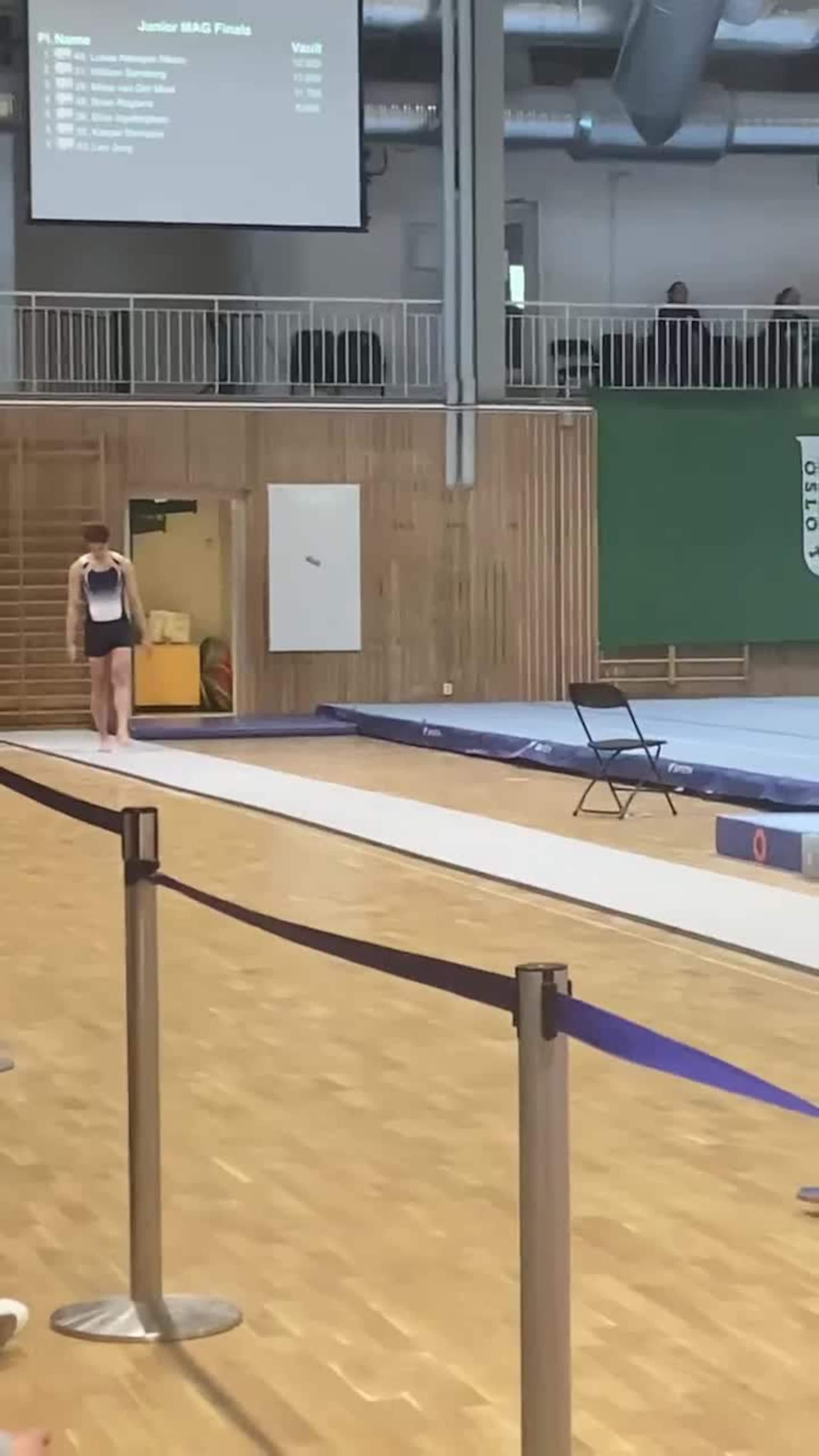 Brian Rugland med sølv i hopp i junior-NM