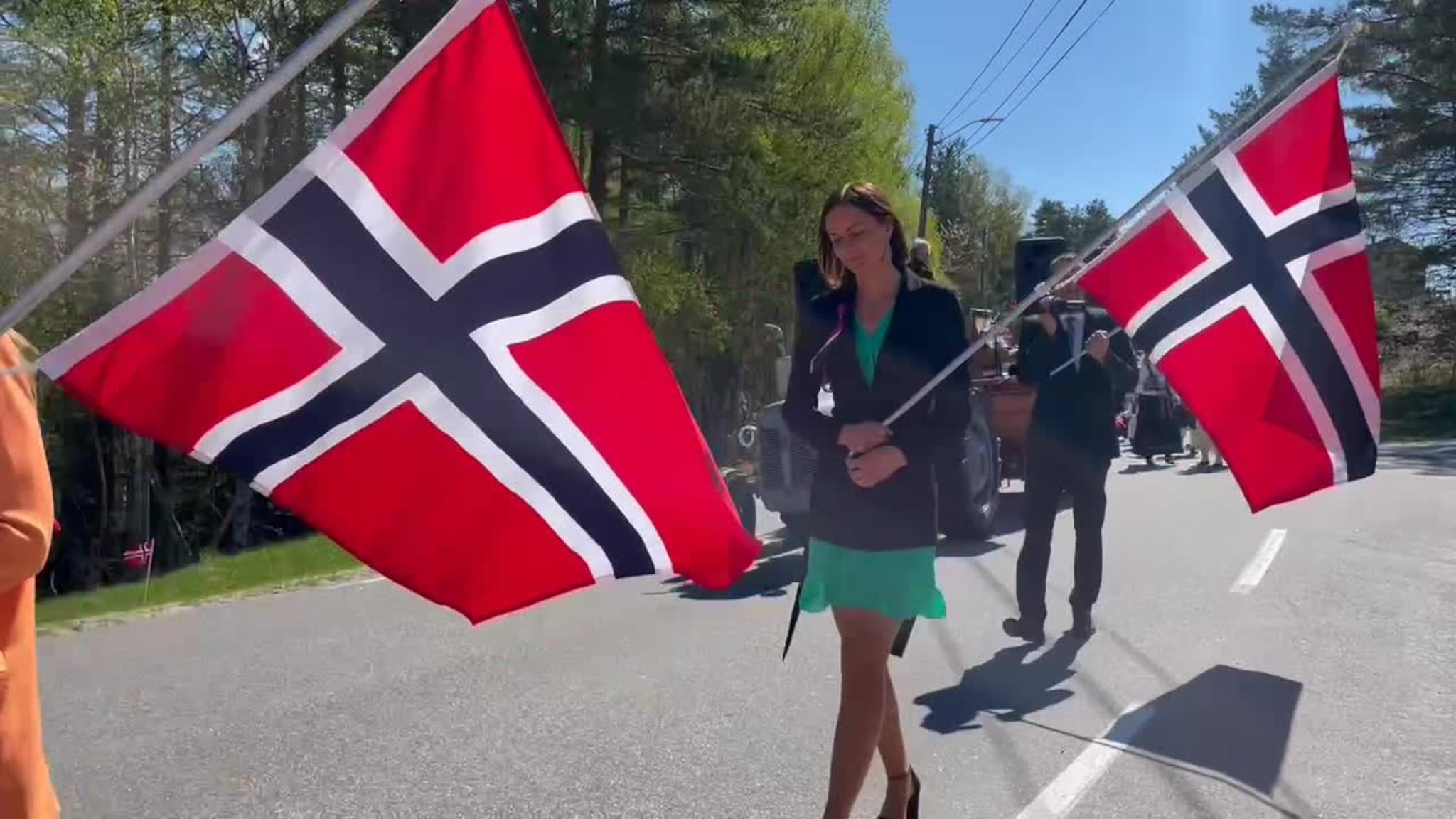 17. mai-toget på Engesland