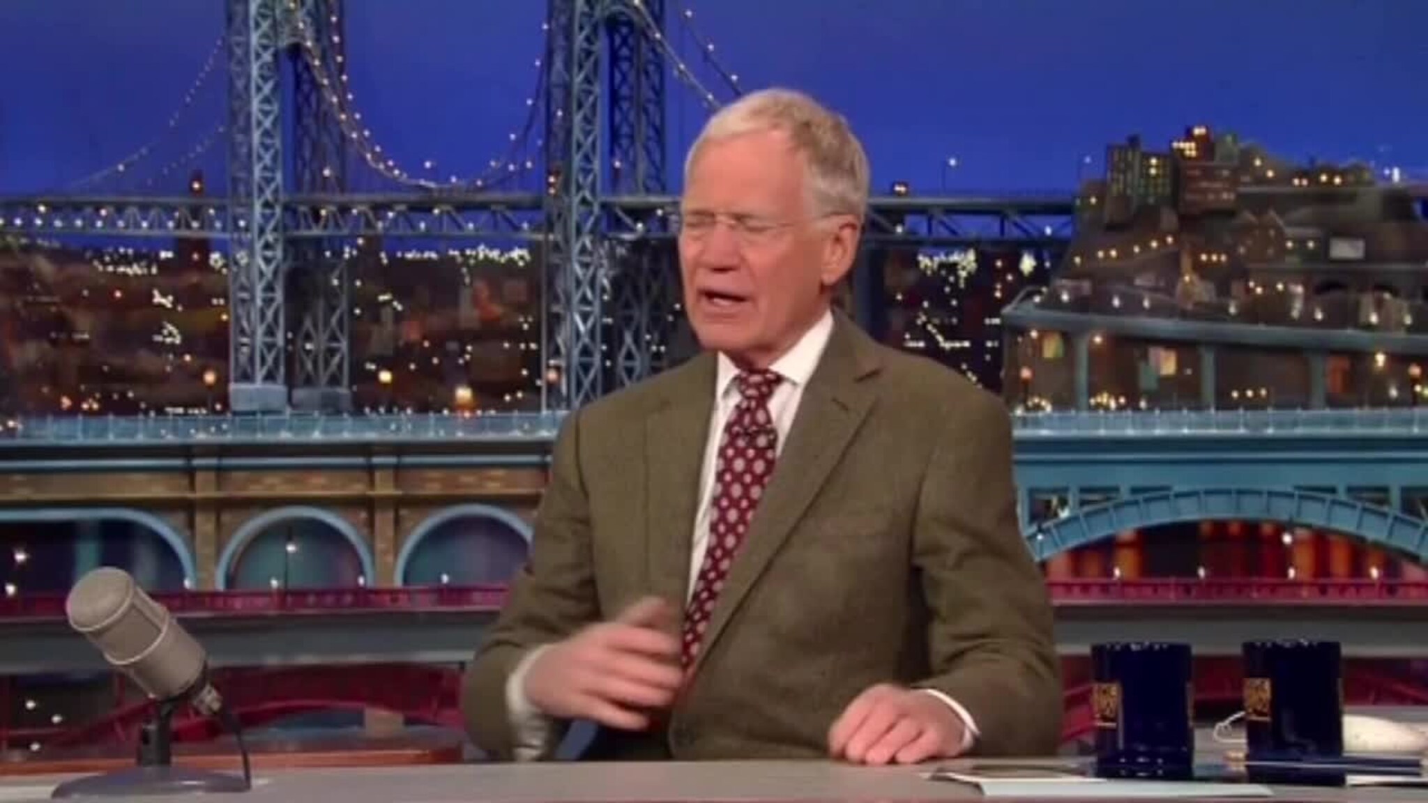 Her annonserer David Letterman sin avgang