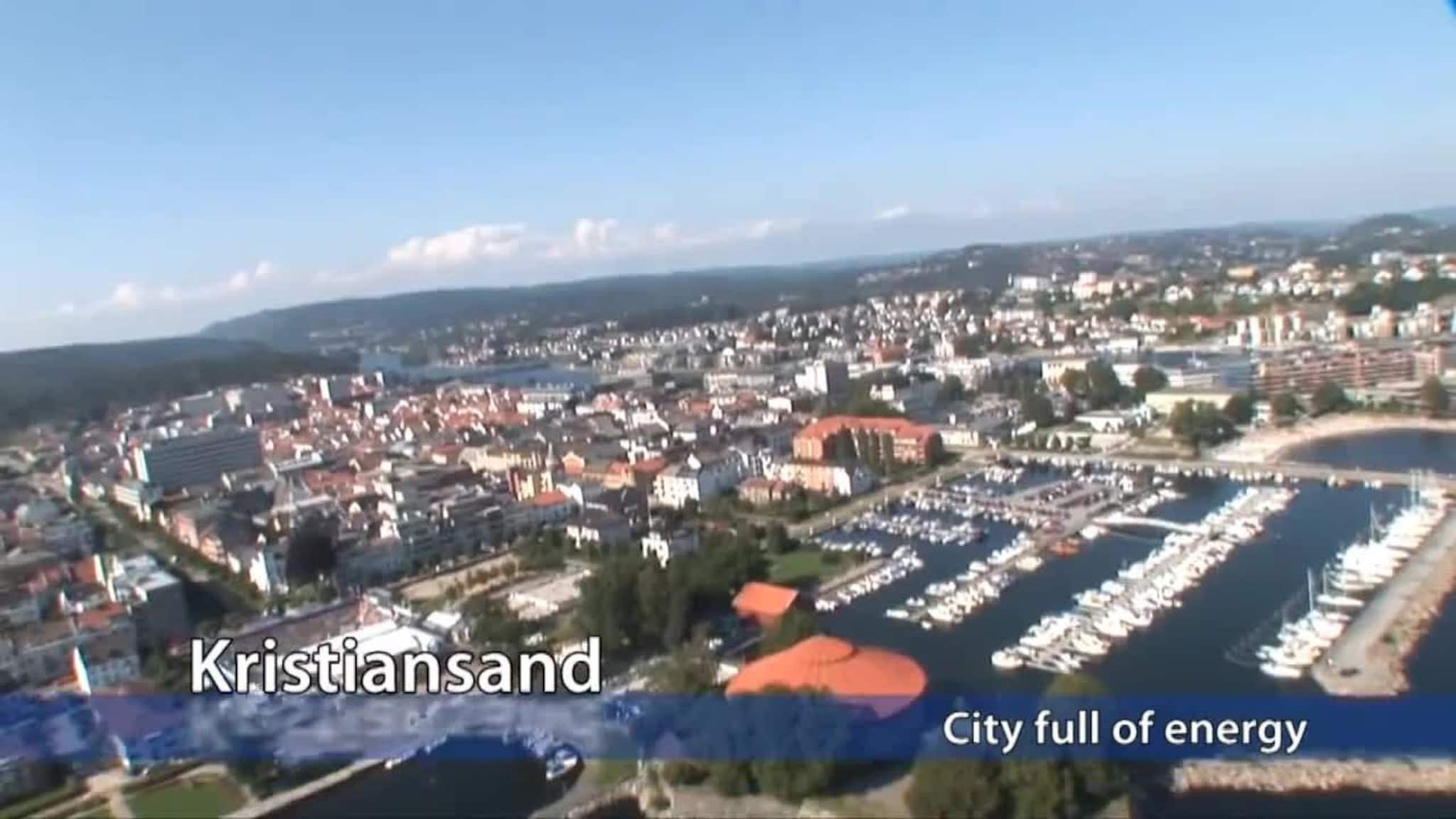 Se Kristiansand på fem minutter