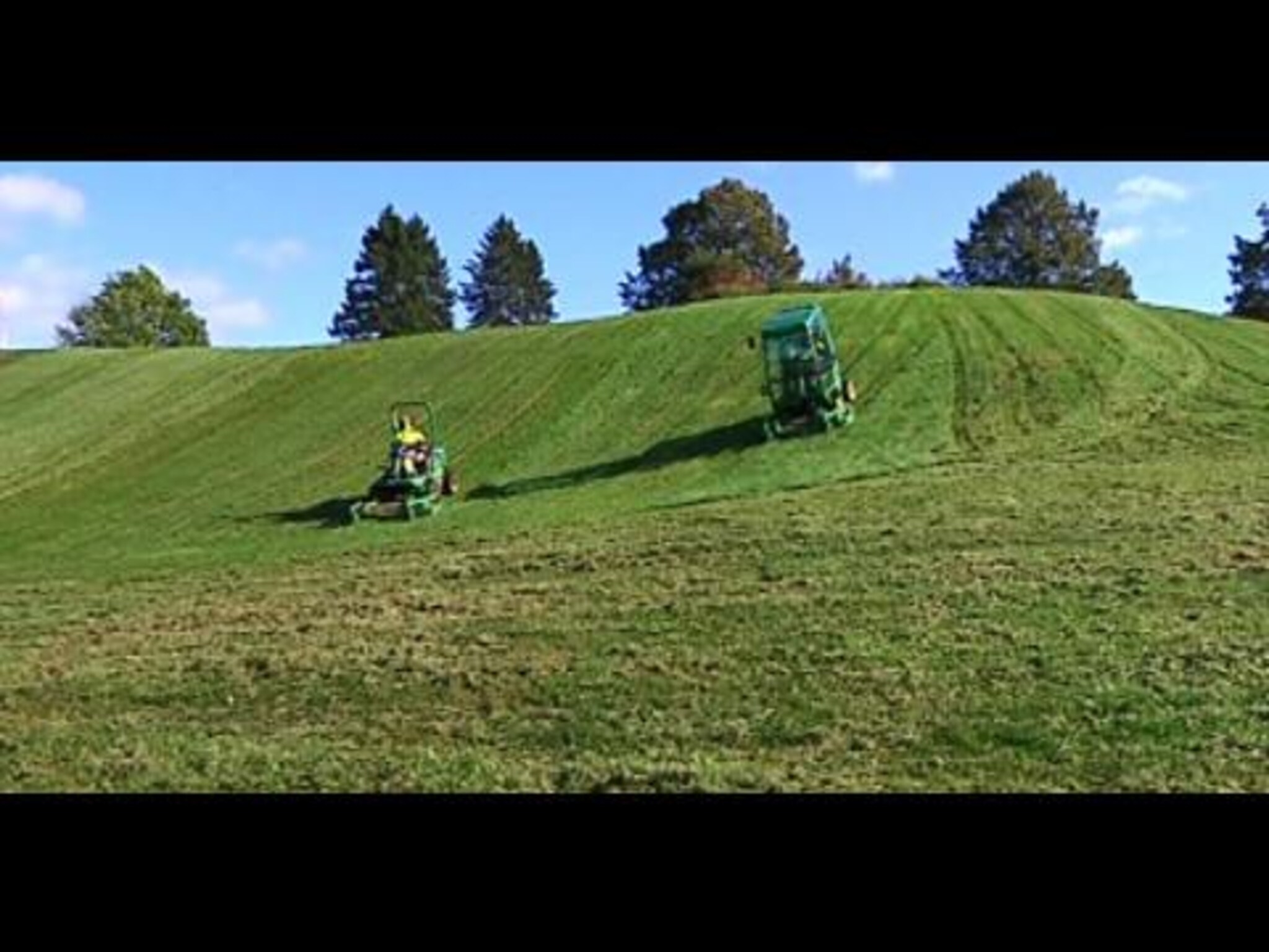 Svimlende gressklipping i Vabua