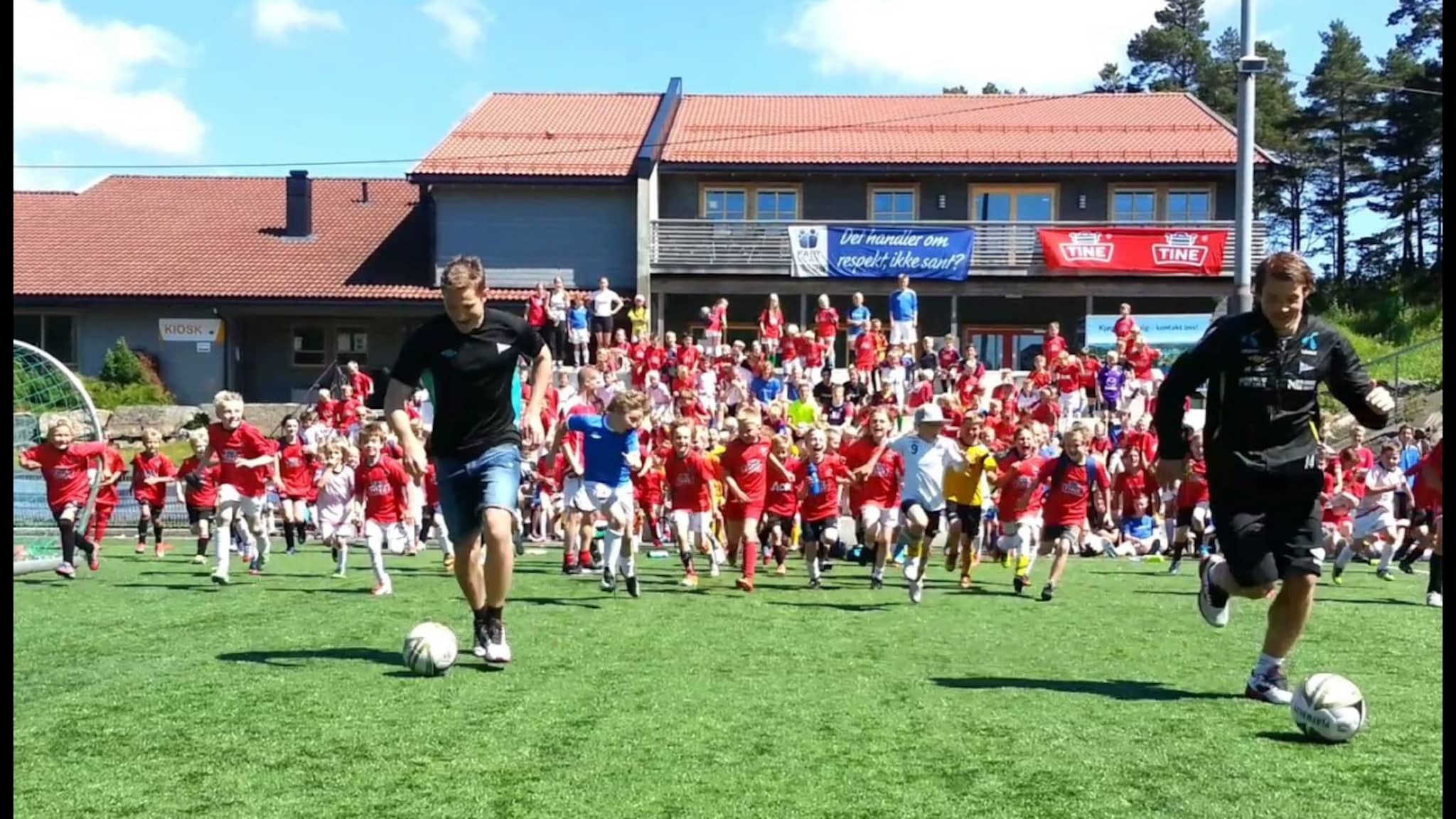 Her jages Start-spillerne