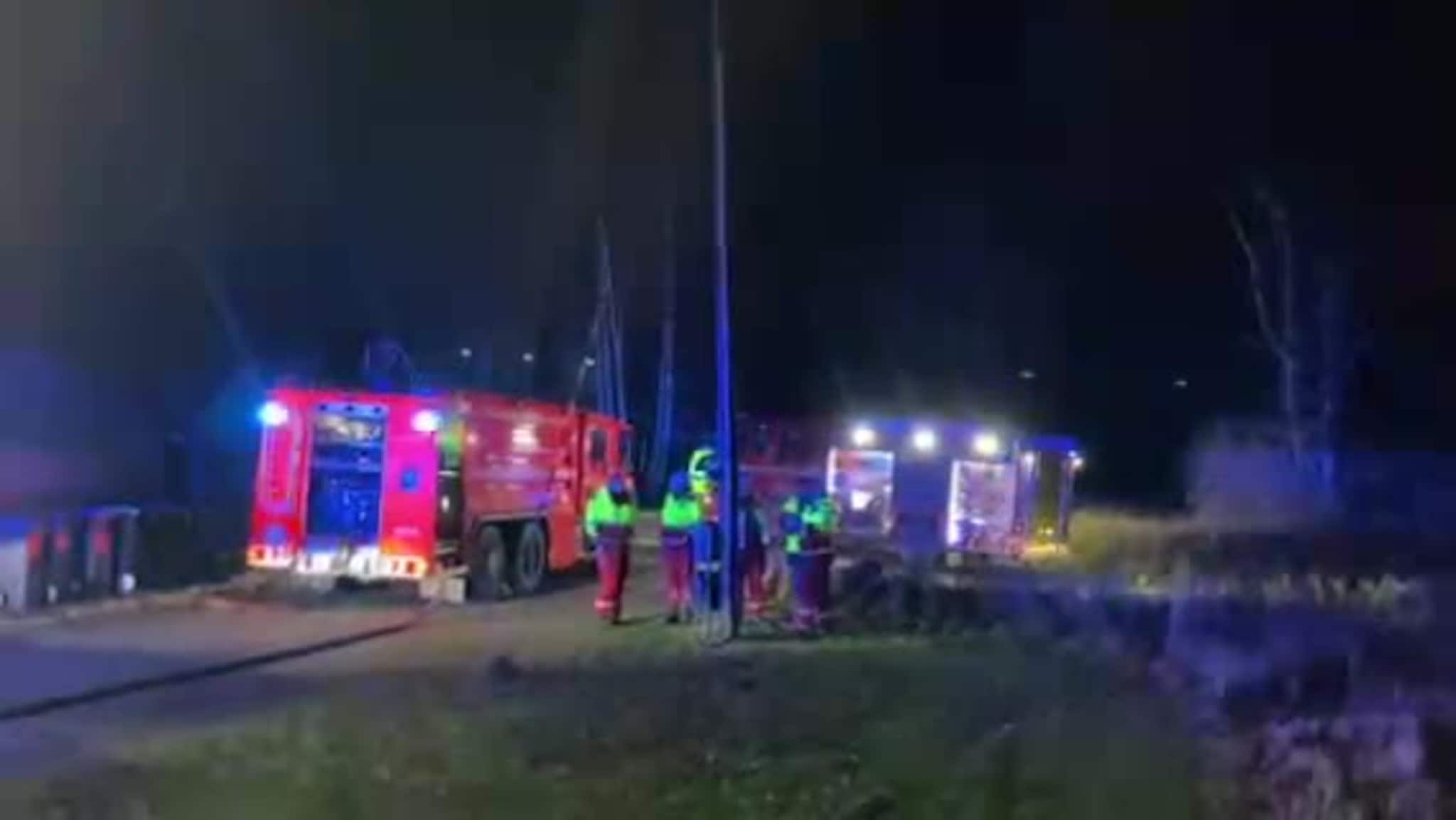 Brann i enebolig