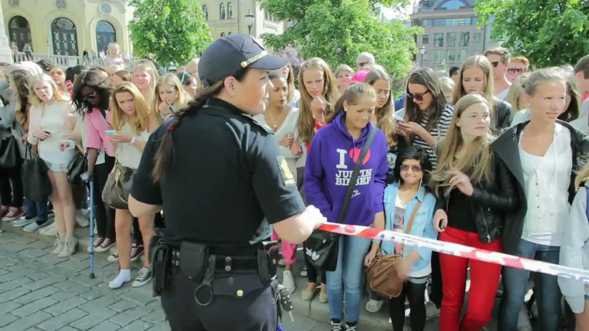 "Beliebers" lagde kaos i Oslo