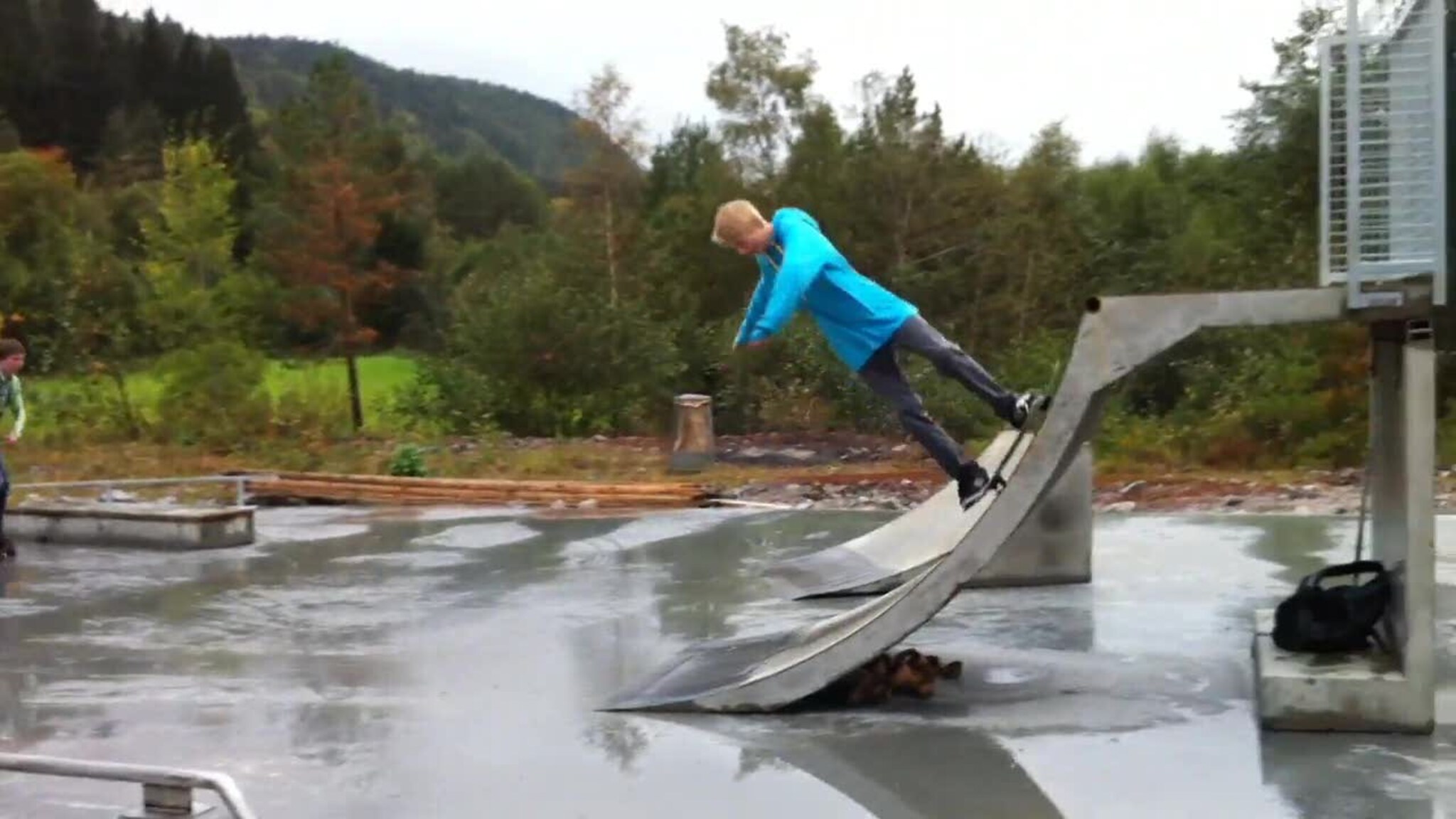Ordnet skatepark i Marnardal