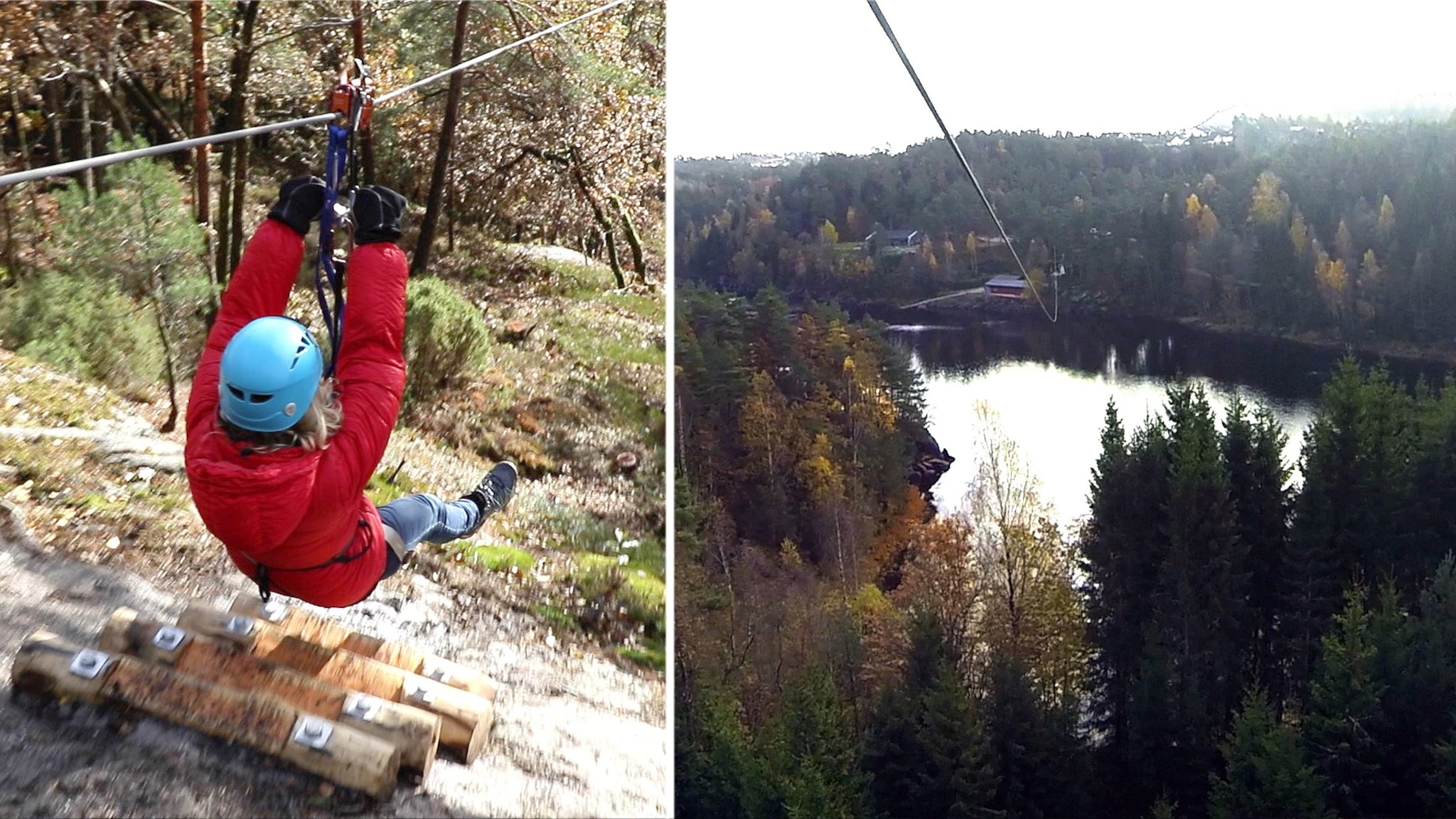 - Norges råeste zip-line