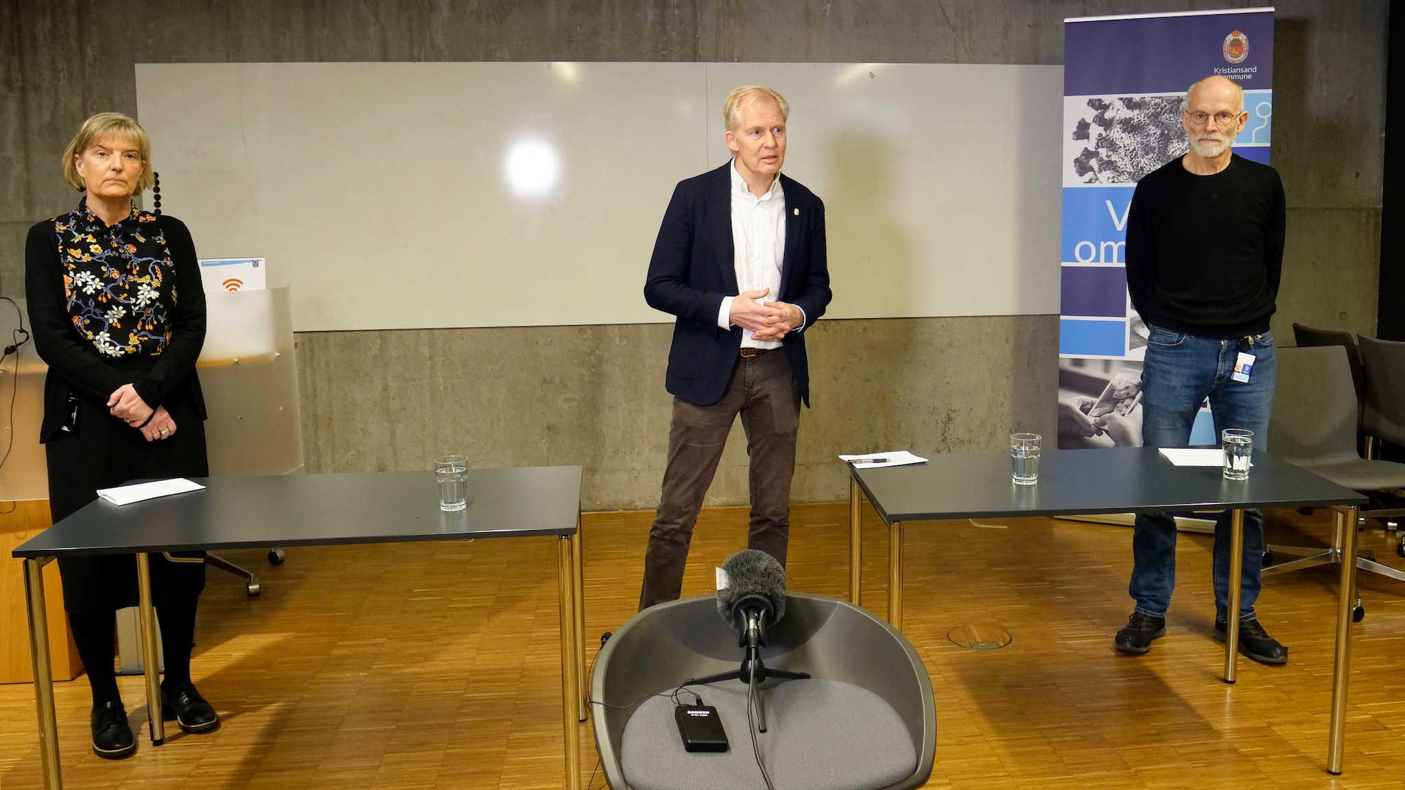 Se kommunens pressekonferanse i opptak