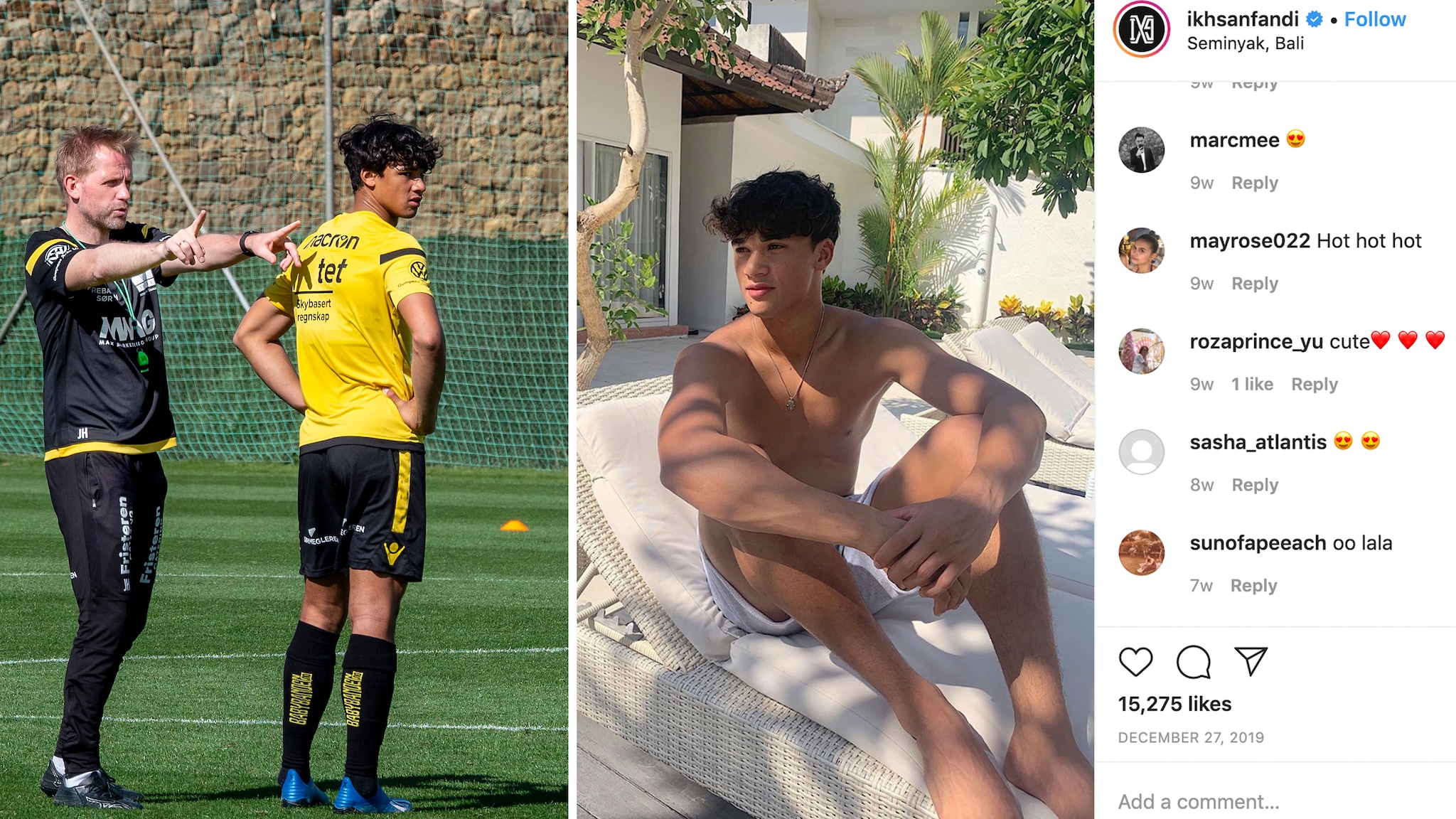 Har 90.000 følgere på Instagram - spiller for Start mot Grorud
