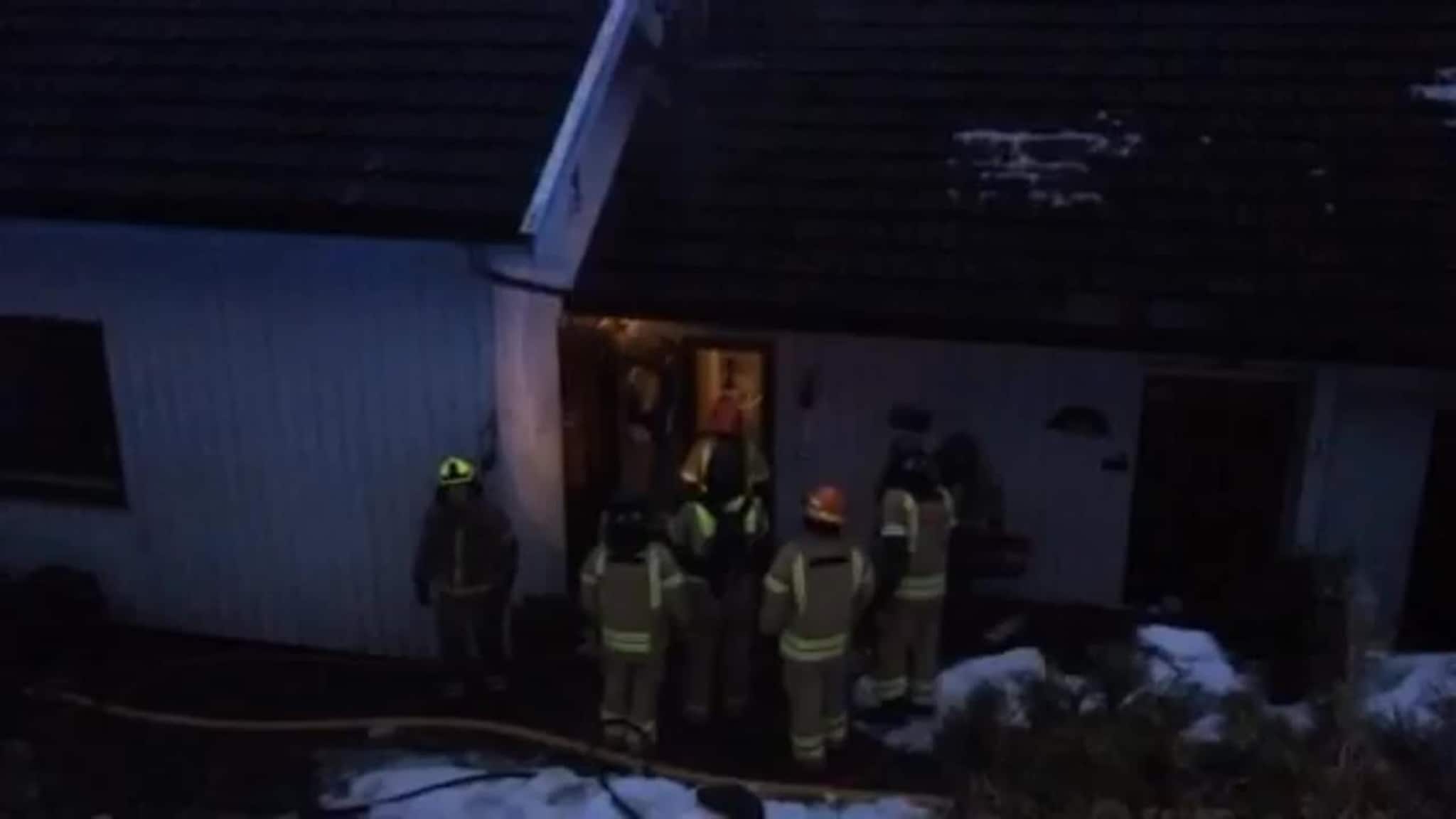 Husbrann på Trollnes