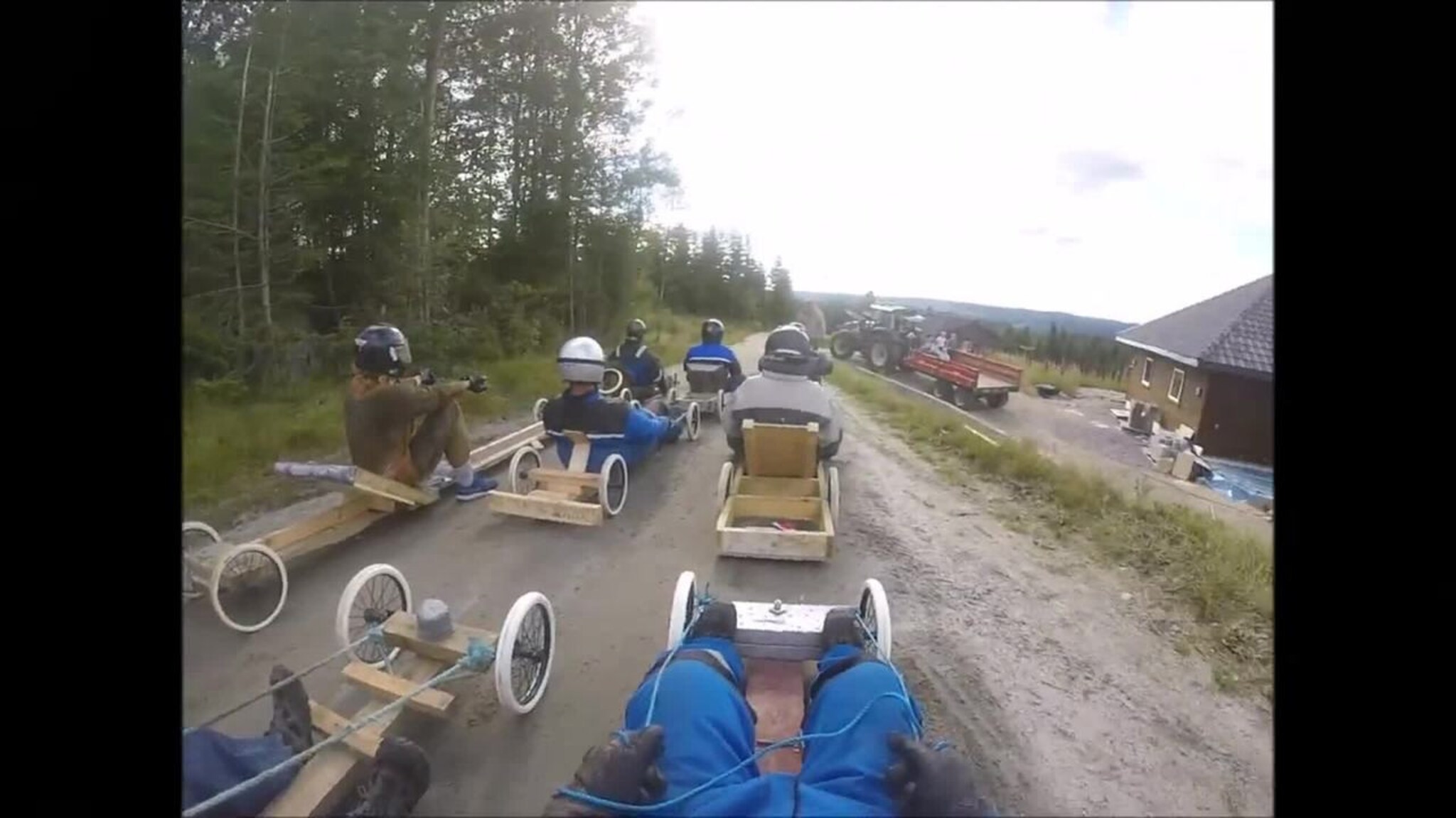 Se Olabilløpet ned Veråskleivane