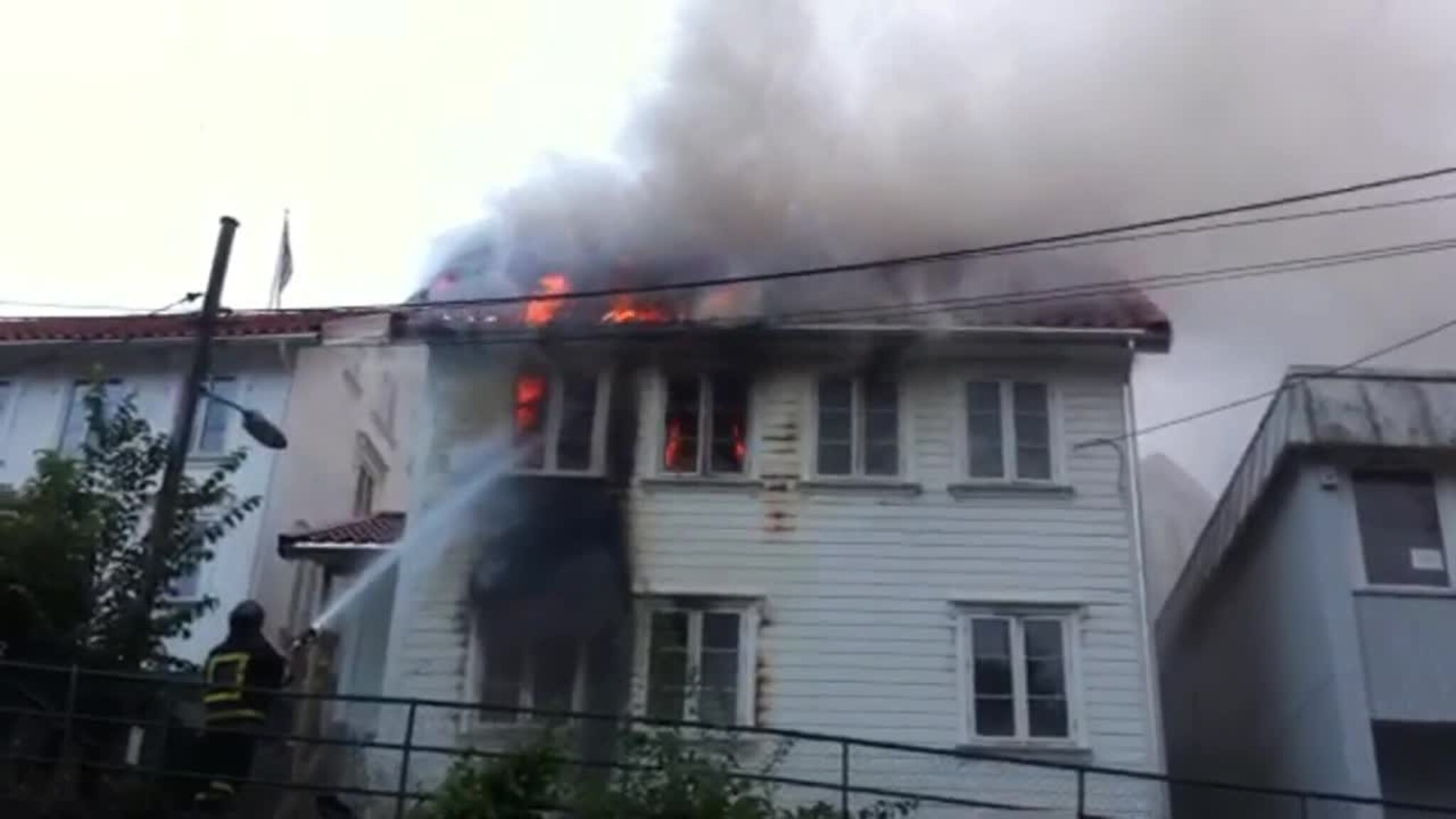 Husbrann i Tvedestrand