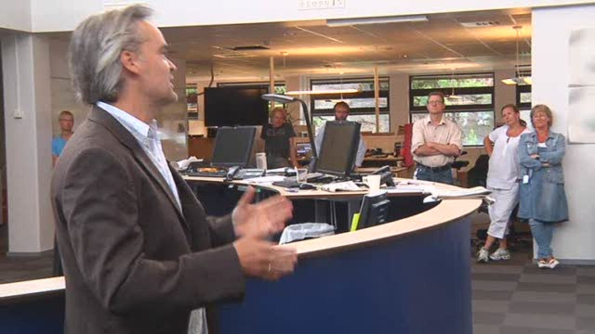 Ljøstad hilste på Fædrelandsvennen