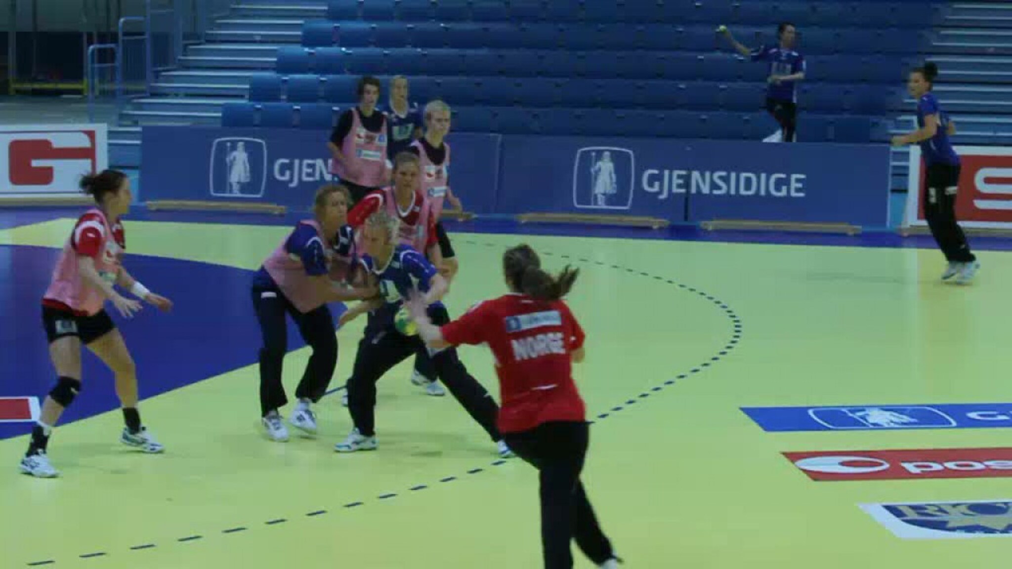 Norges trening før Møbelring Cup