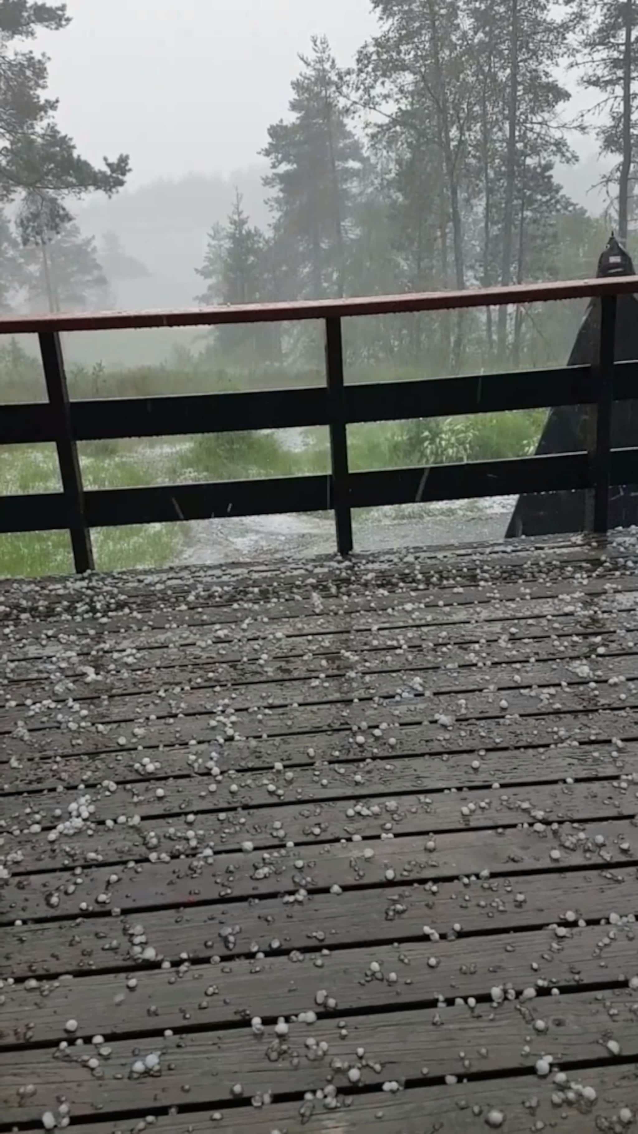 Uvær i Evje og Hornnes lørdag
