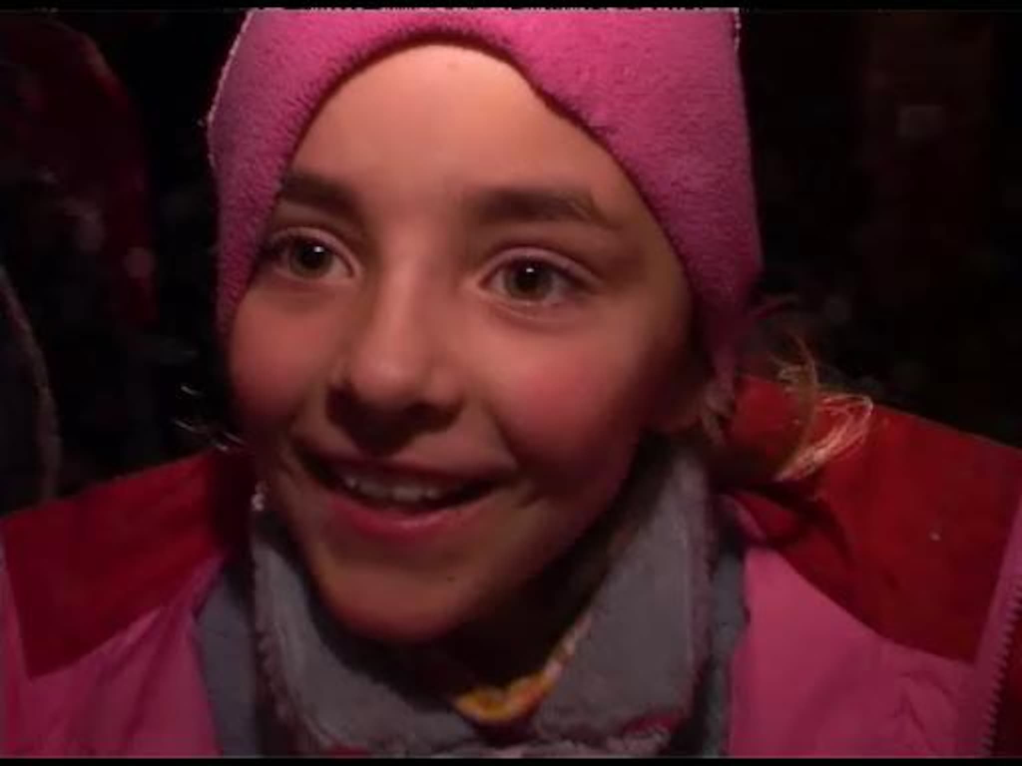 1.desember 2006: Nisser kommer dalende fra himmelen ved Dampbageriet