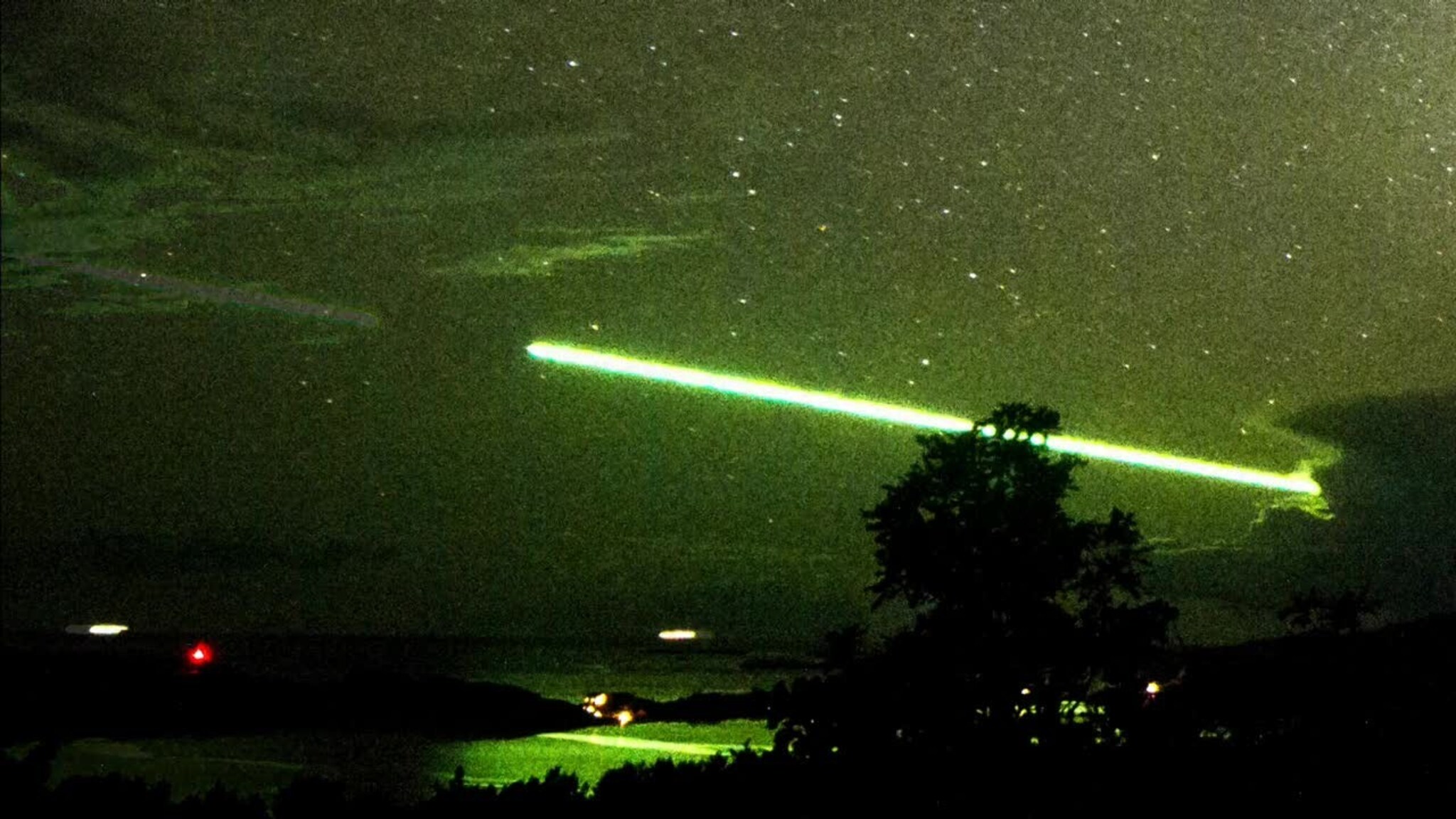 Meteoritt over Mandal