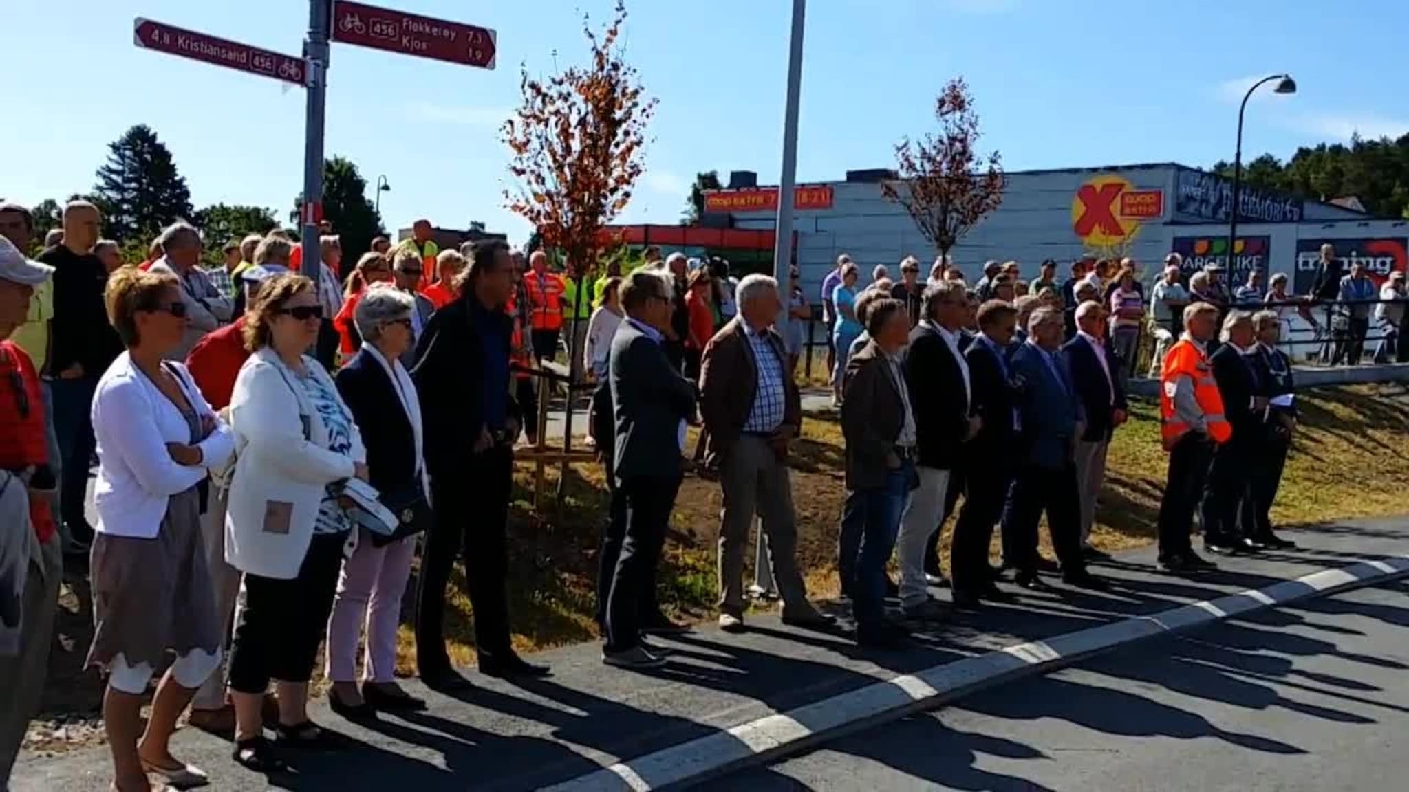 Åpnig av Vågsbygdveien