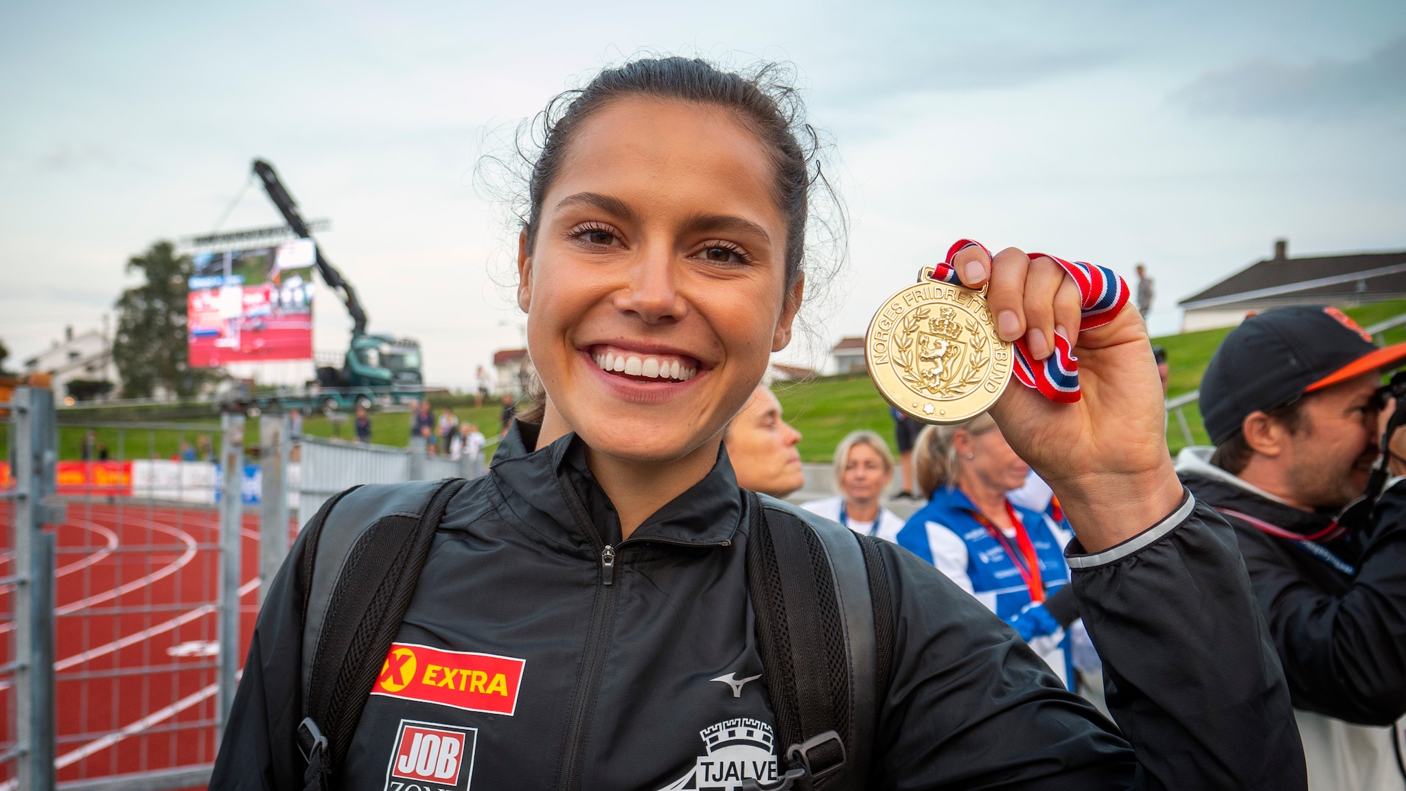 VIDEO: Amalie Iuel har et spesielt forhold til Kristiansand Stadion. Se hvorfor
