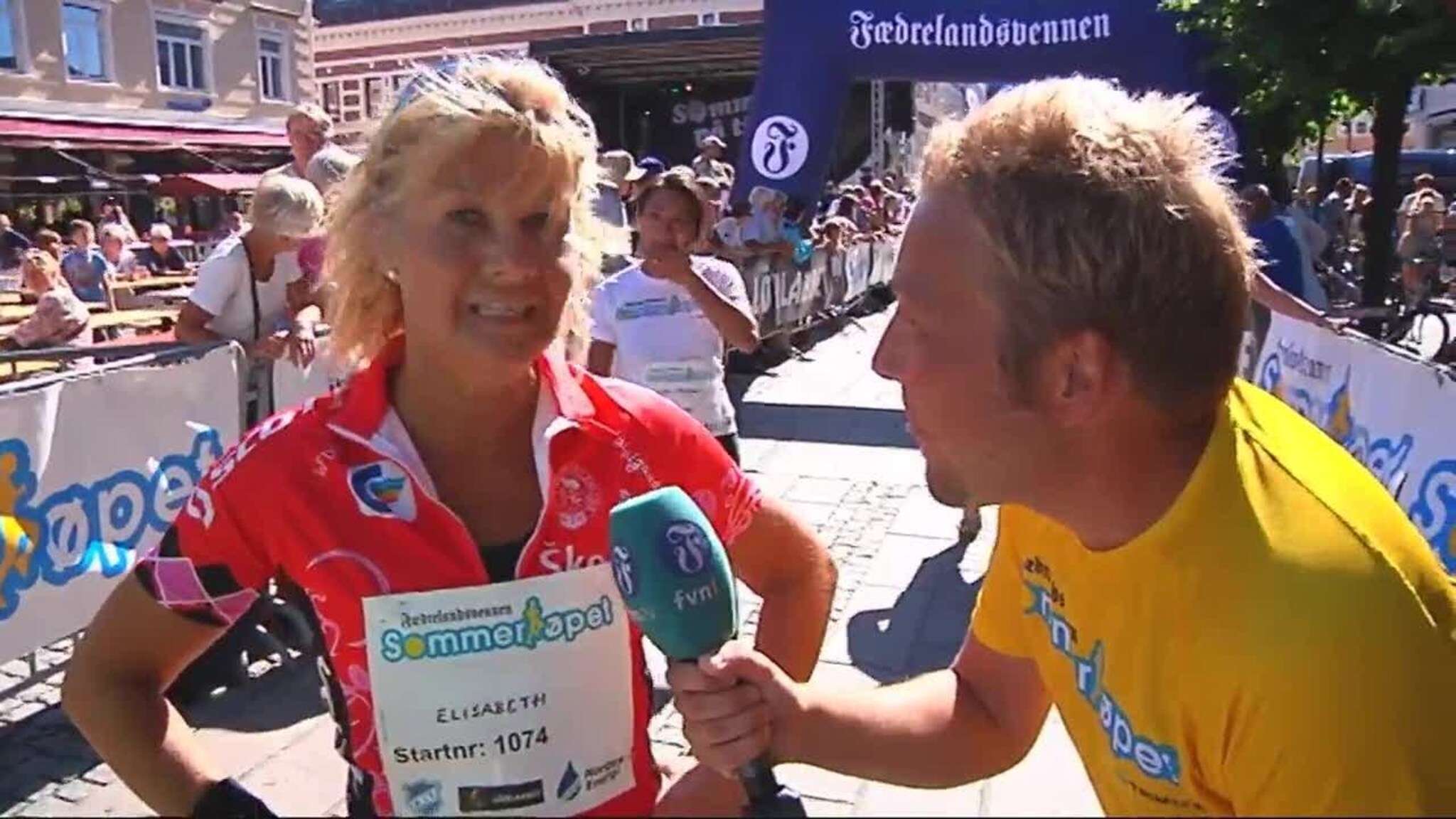 - Det var varmt og tungt